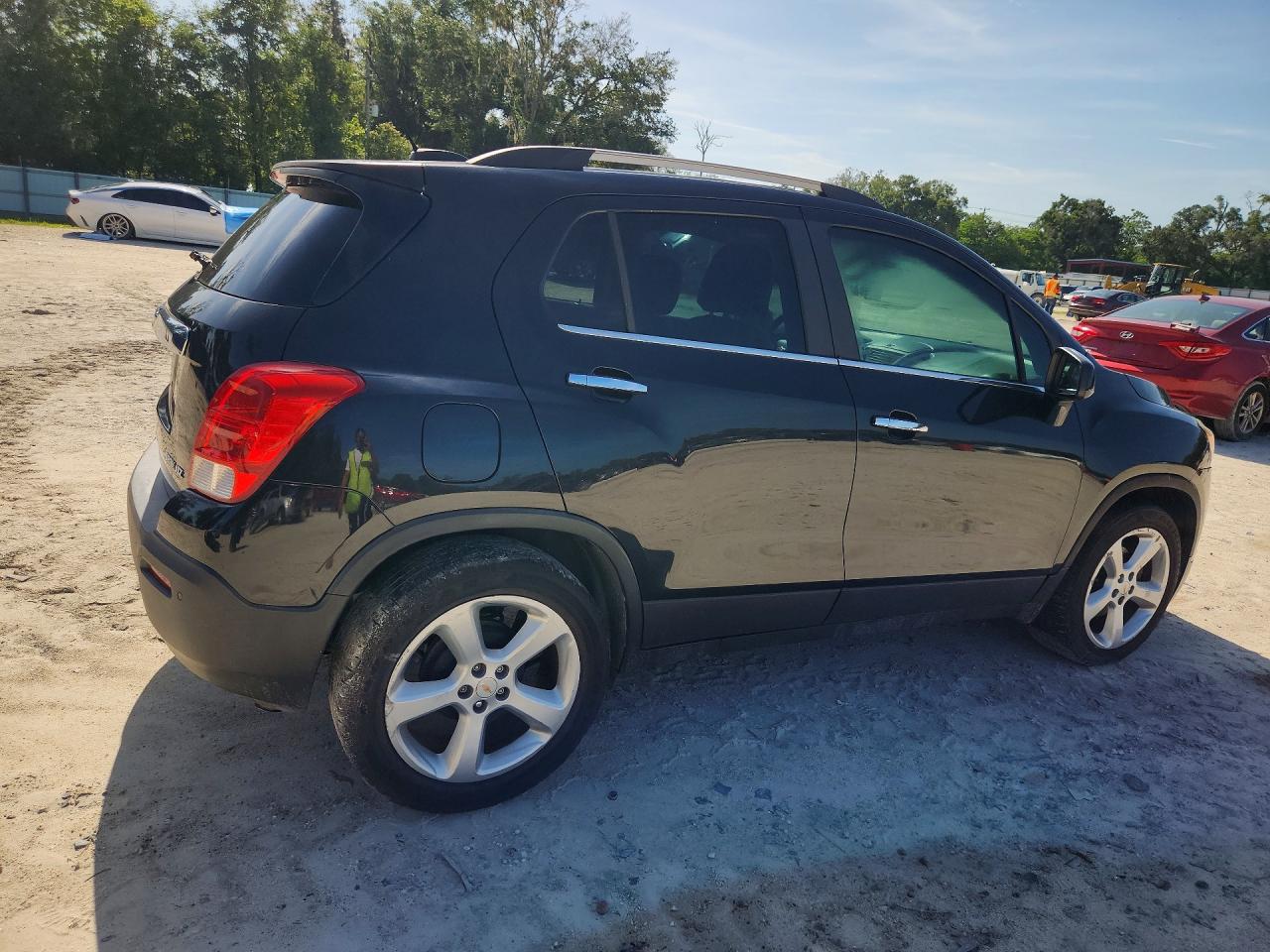 2015 Chevrolet Trax Ltz Черный vin: KL7CJNSB0FB063079