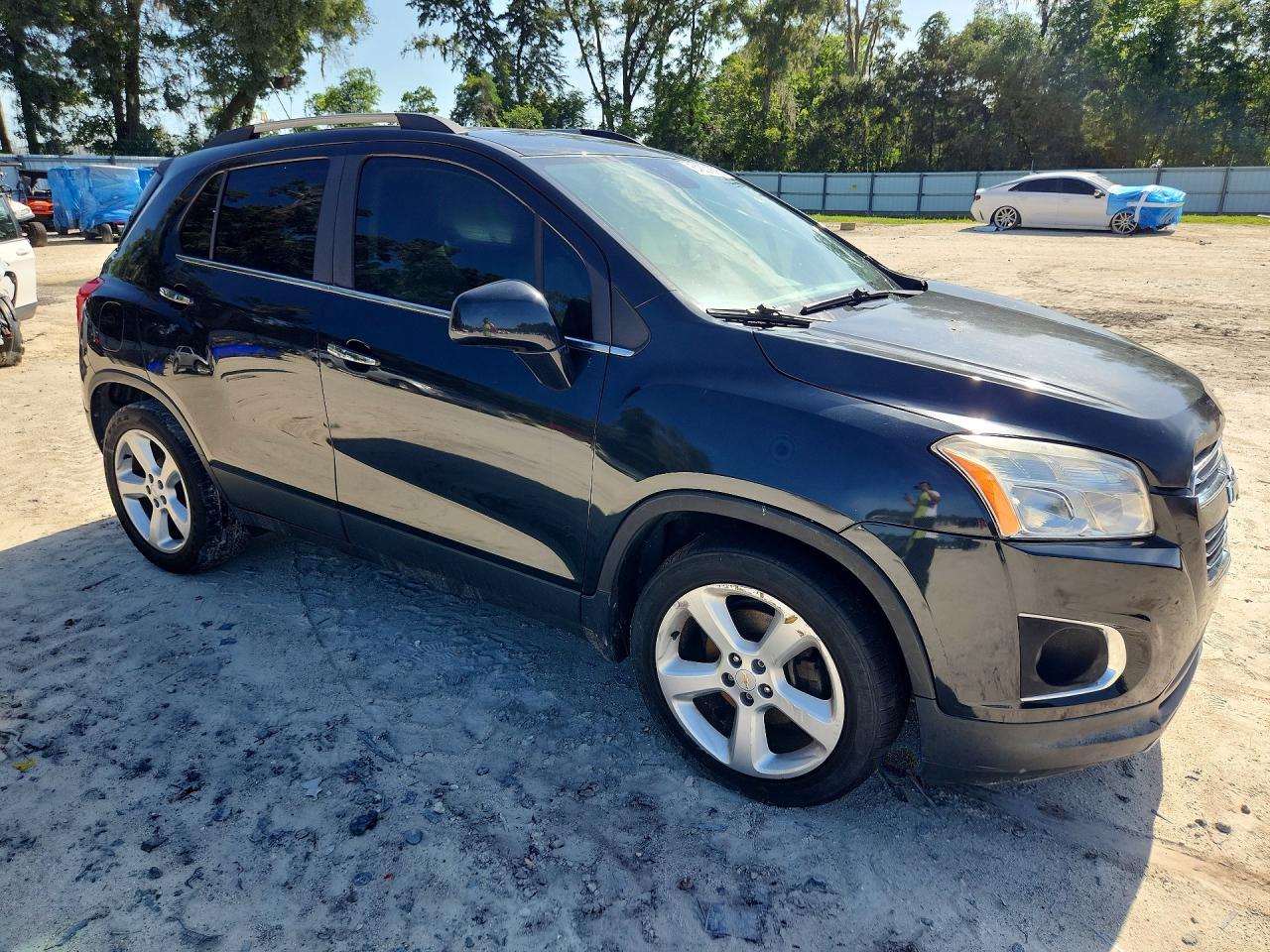2015 Chevrolet Trax Ltz Черный vin: KL7CJNSB0FB063079