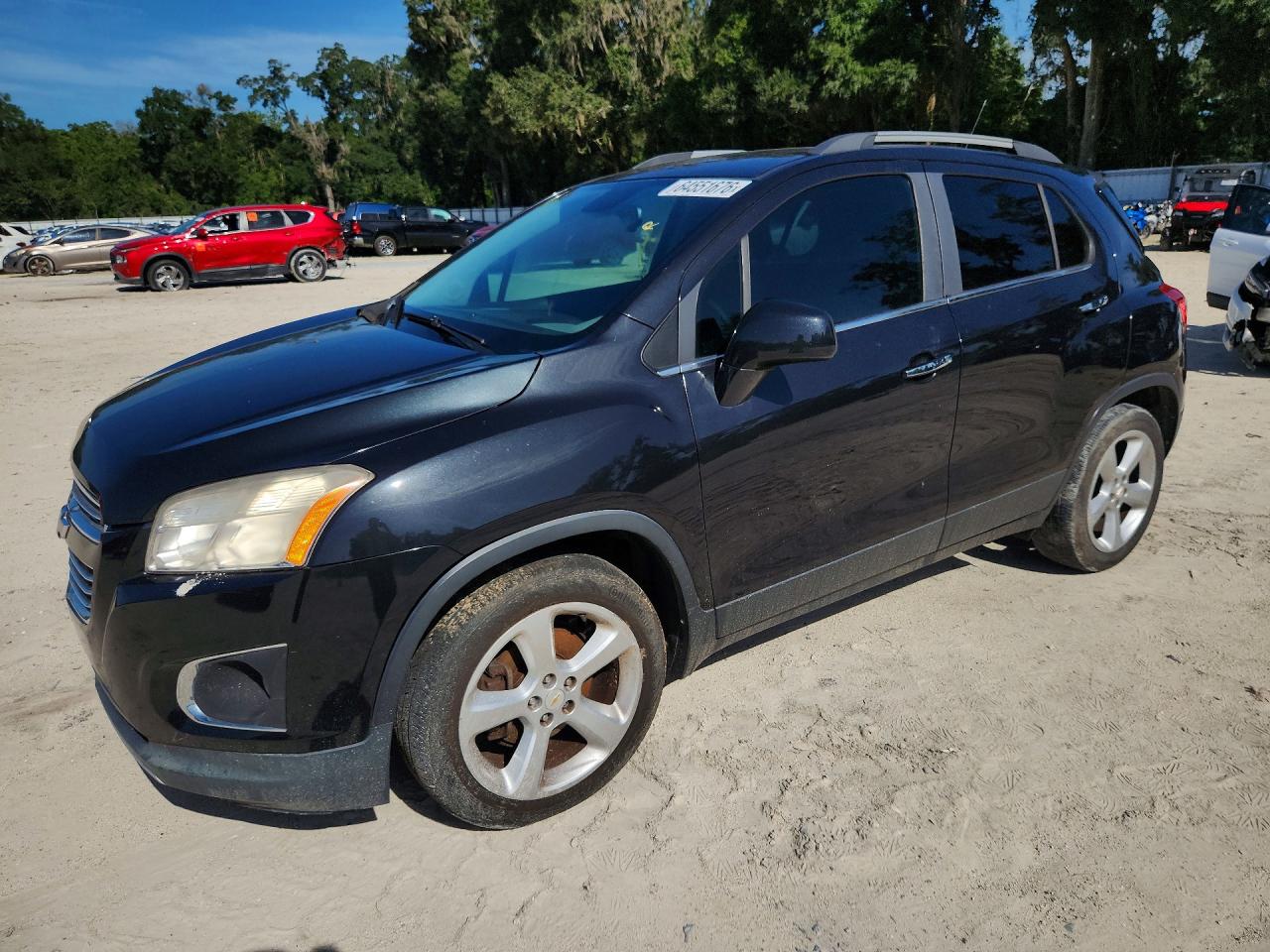 2015 Chevrolet Trax Ltz Черный vin: KL7CJNSB0FB063079
