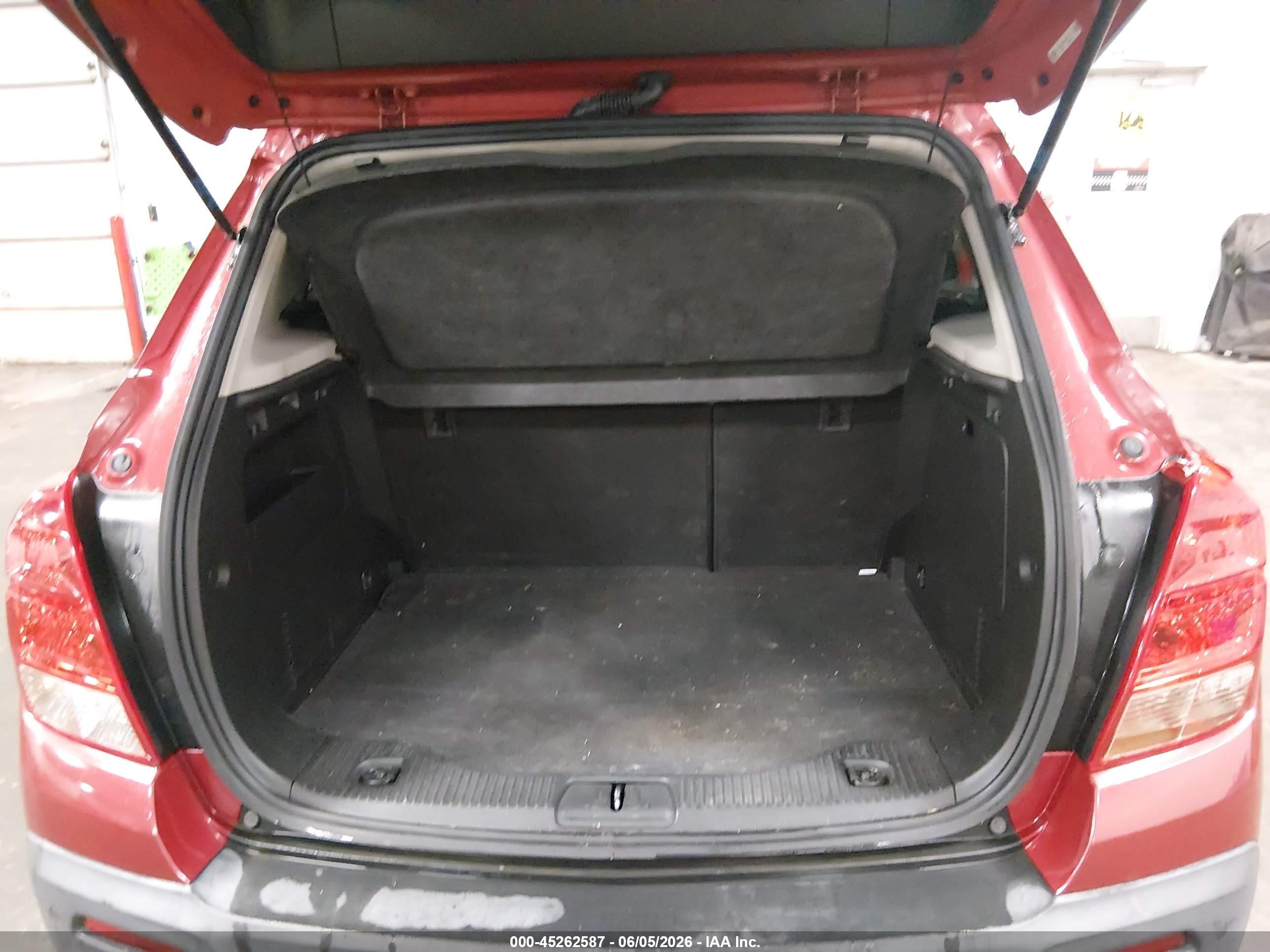 2015 Chevrolet Trax Ltz Red vin: KL7CJNSB1FB054763
