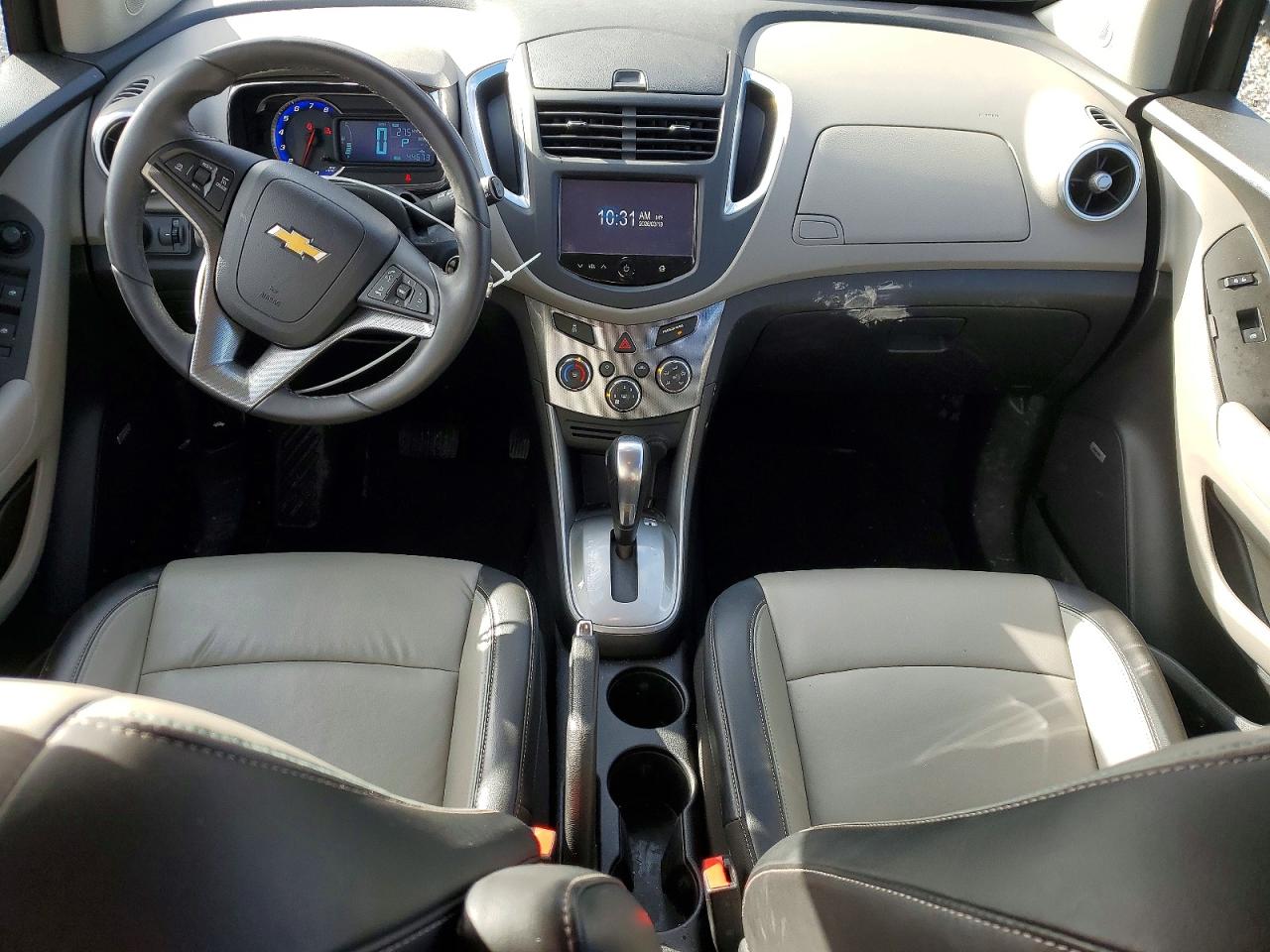 2015 Chevrolet Trax Ltz Red vin: KL7CJNSB2FB077386