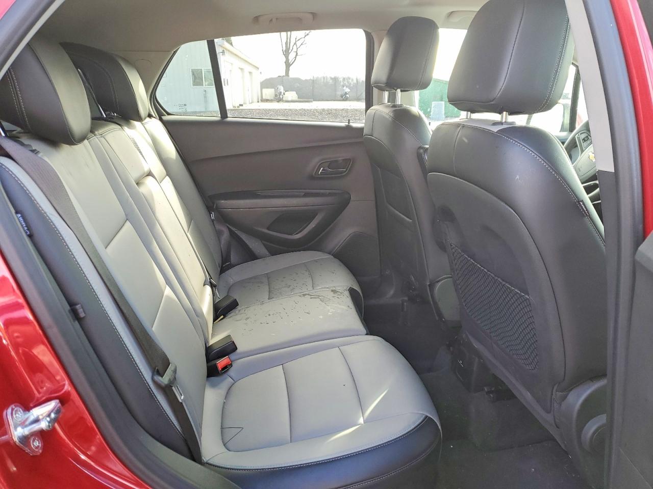 2015 Chevrolet Trax Ltz Red vin: KL7CJNSB2FB077386