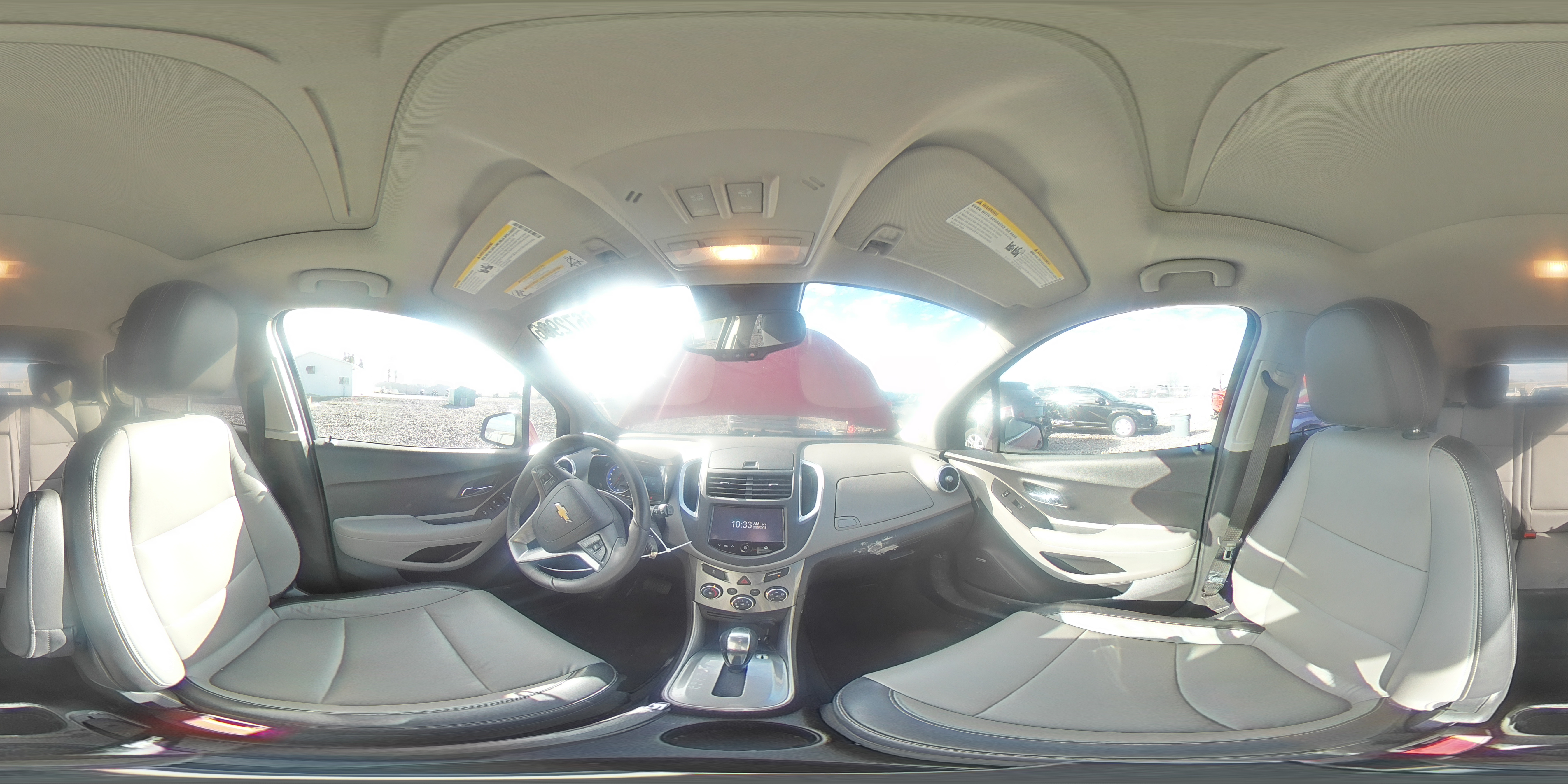 2015 Chevrolet Trax Ltz Red vin: KL7CJNSB2FB077386