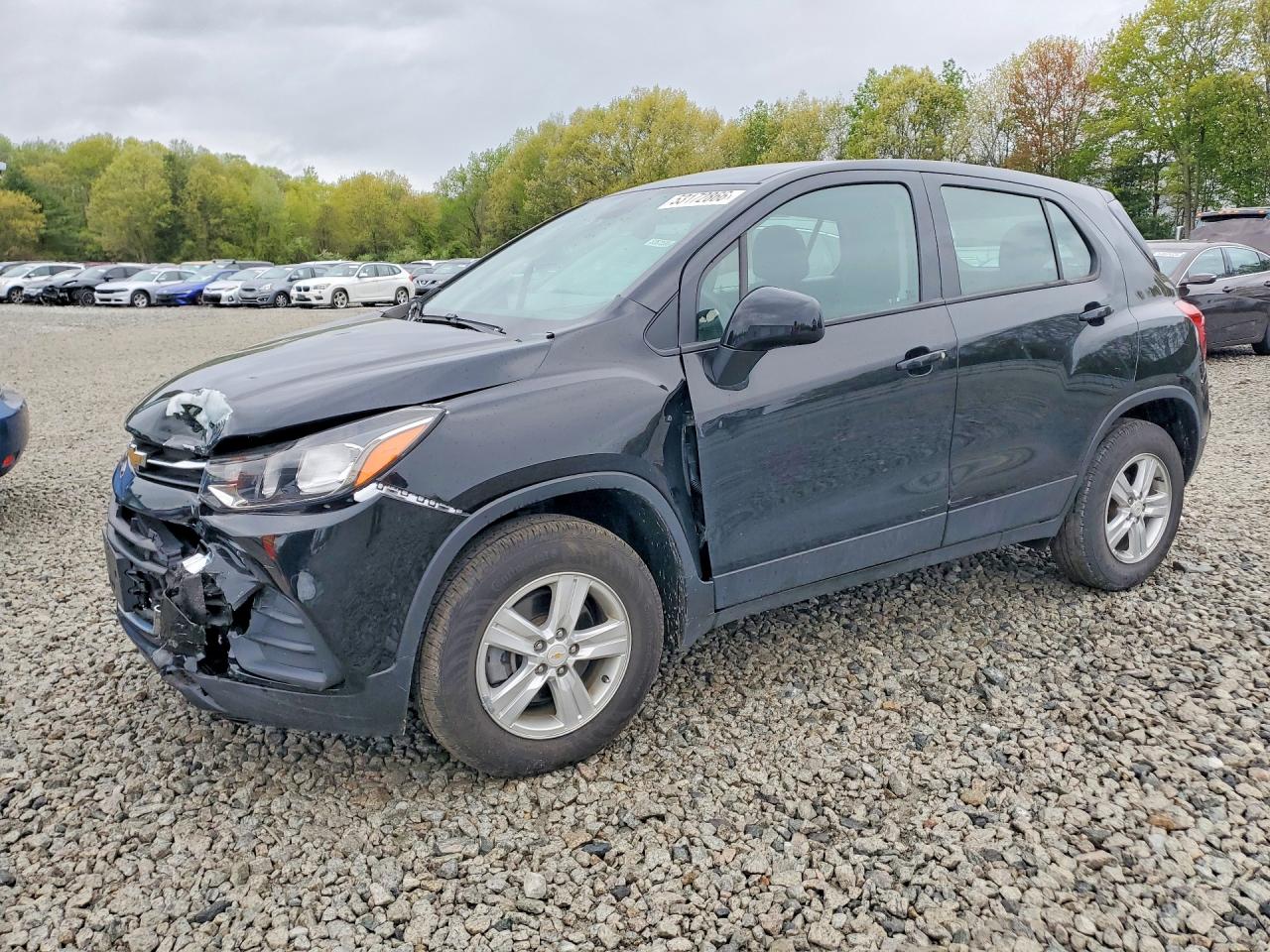 2021 Chevrolet Trax Ls Black vin: KL7CJNSB2MB335032