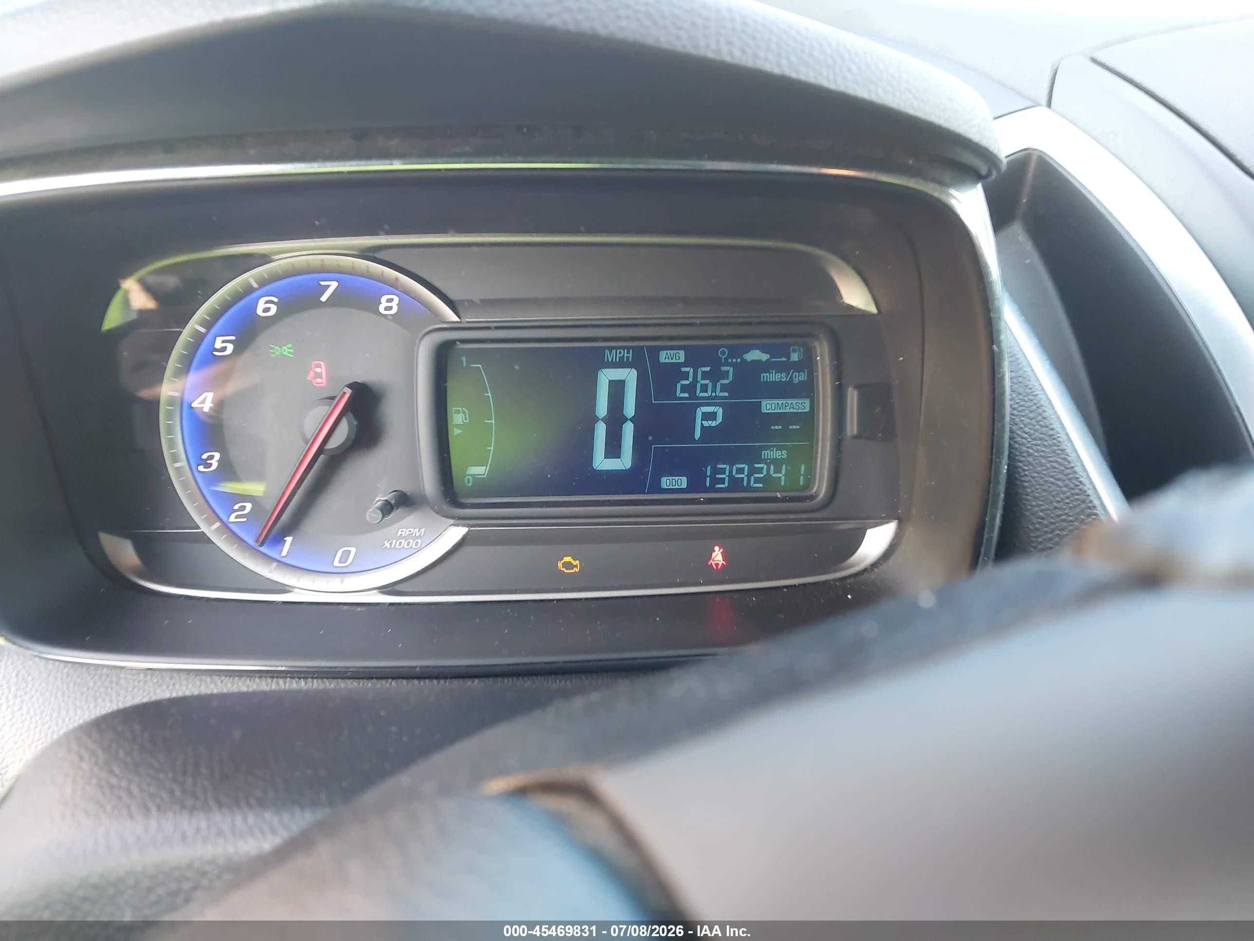2015 Chevrolet Trax Ltz Blue vin: KL7CJNSB3FB259890