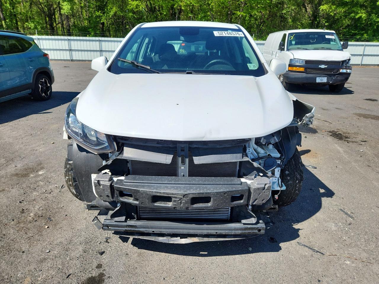 2020 Chevrolet Trax Ls White vin: KL7CJNSB3LB315015