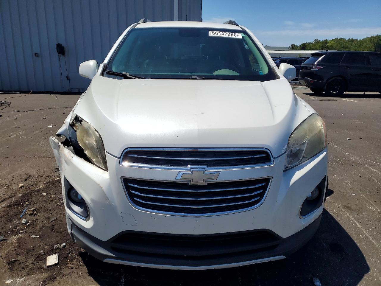 2015 Chevrolet Trax Ltz White vin: KL7CJNSB4FB177893