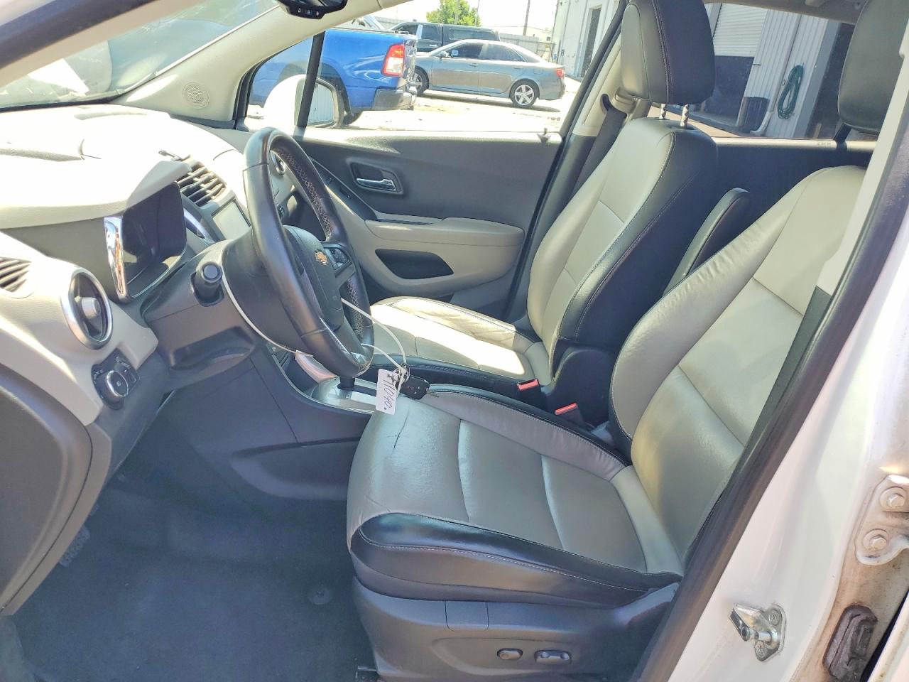 2015 Chevrolet Trax Ltz White vin: KL7CJNSB4FB177893
