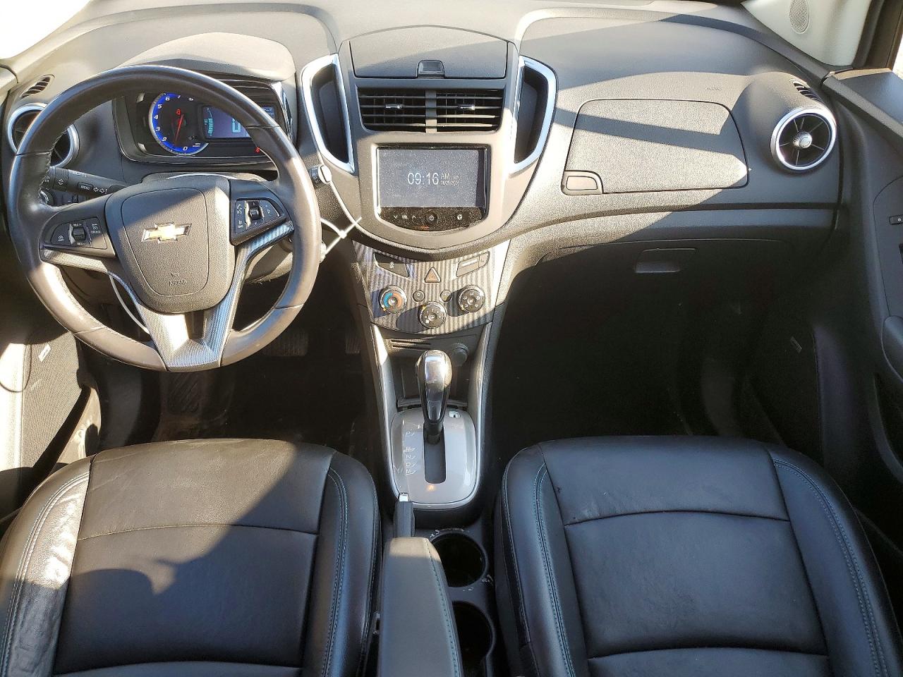 2015 Chevrolet Trax Ltz White vin: KL7CJNSB4FB257811