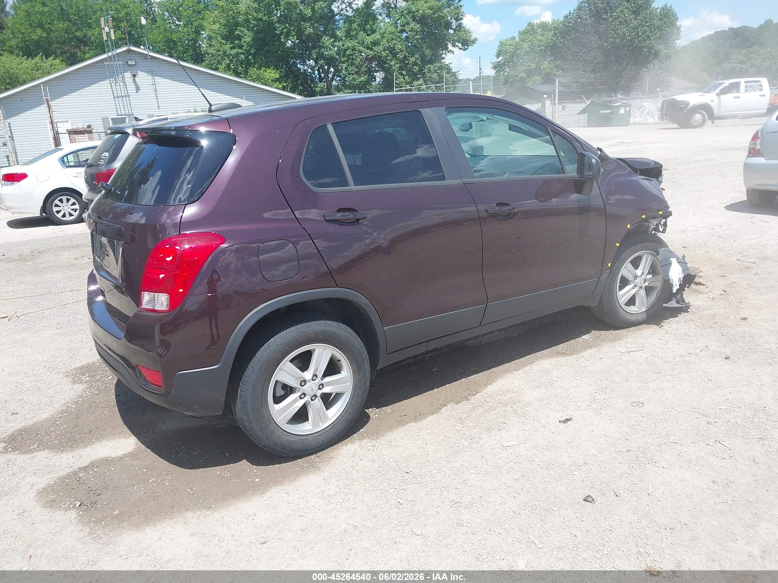 2020 Chevrolet Trax Awd Ls Black vin: KL7CJNSB5LB336044