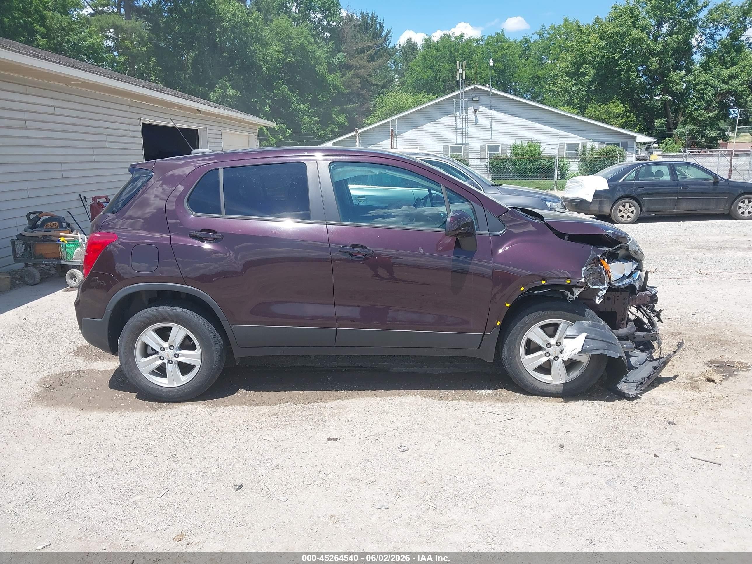 2020 Chevrolet Trax Awd Ls Black vin: KL7CJNSB5LB336044