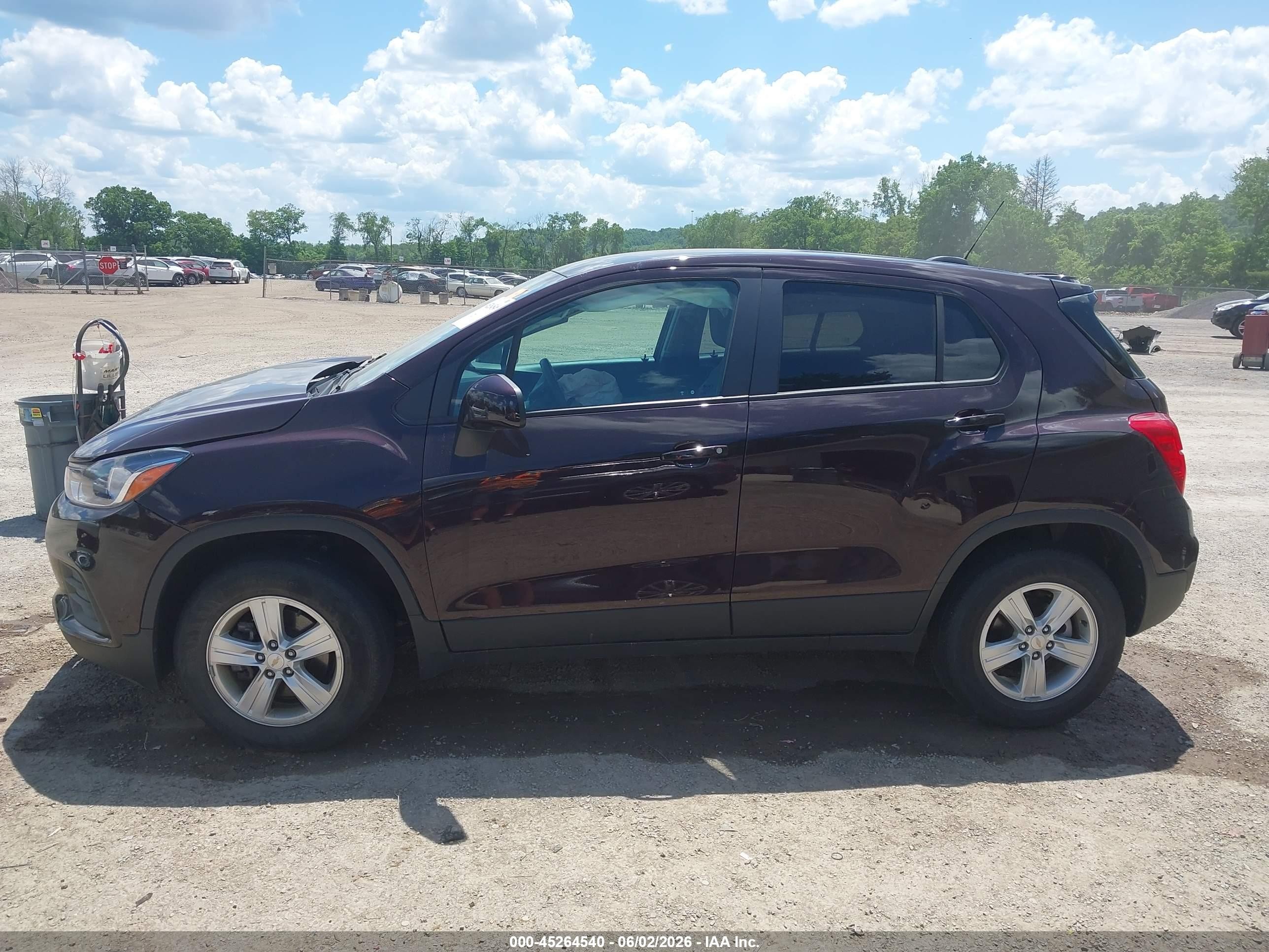 2020 Chevrolet Trax Awd Ls Black vin: KL7CJNSB5LB336044