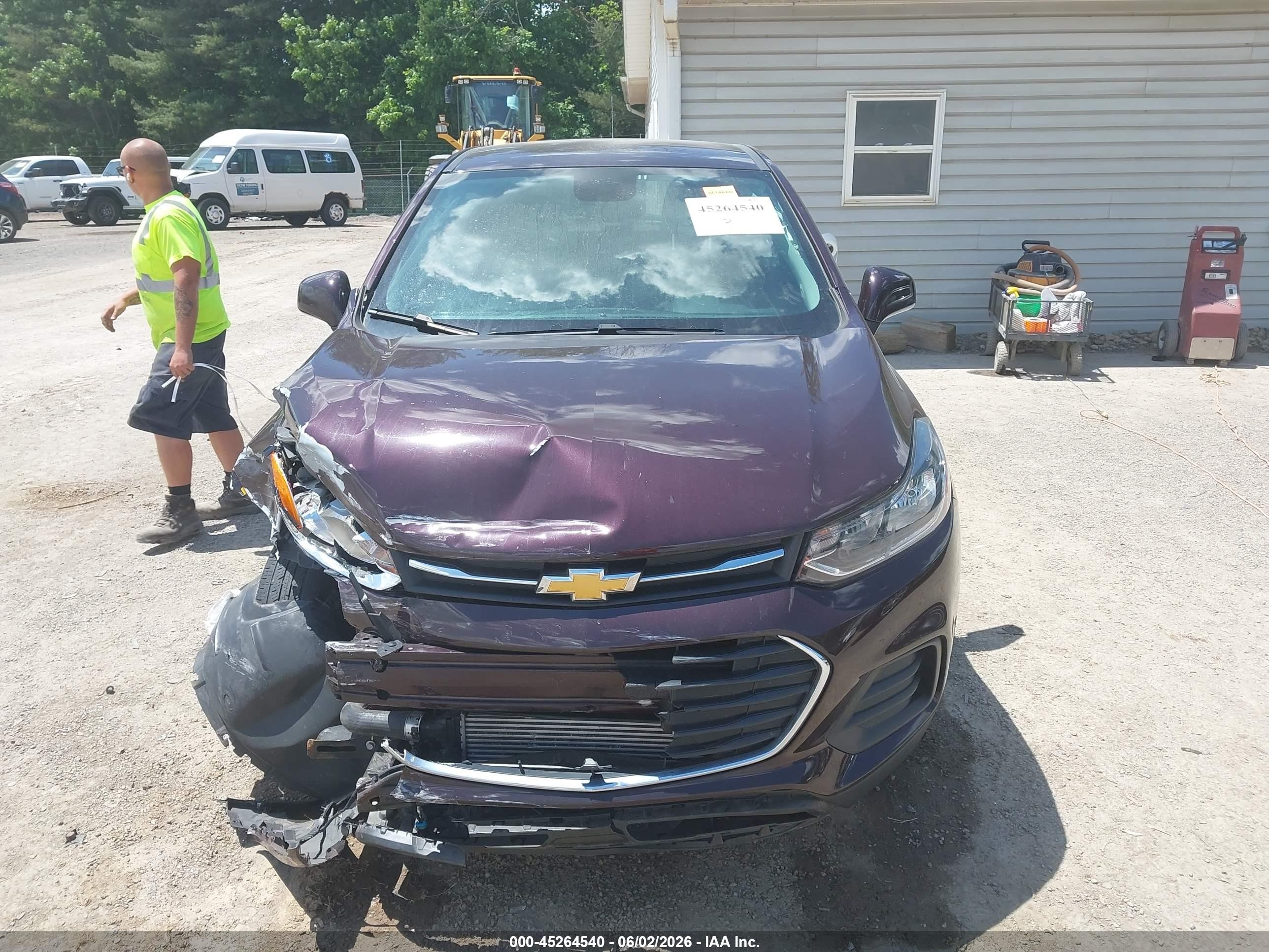 2020 Chevrolet Trax Awd Ls Black vin: KL7CJNSB5LB336044