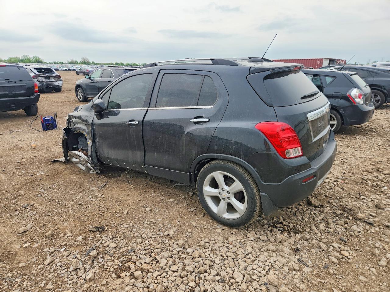 2015 Chevrolet Trax Ltz Черный vin: KL7CJNSB7FB060129