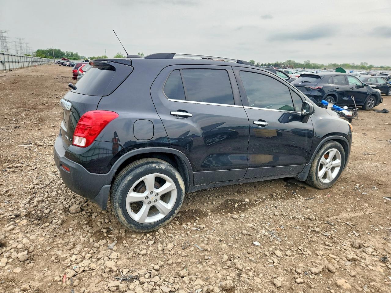2015 Chevrolet Trax Ltz Черный vin: KL7CJNSB7FB060129