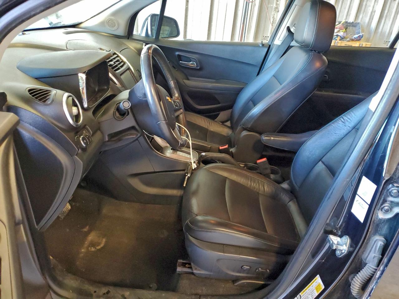 2015 Chevrolet Trax Ltz Black vin: KL7CJNSB9FB100064