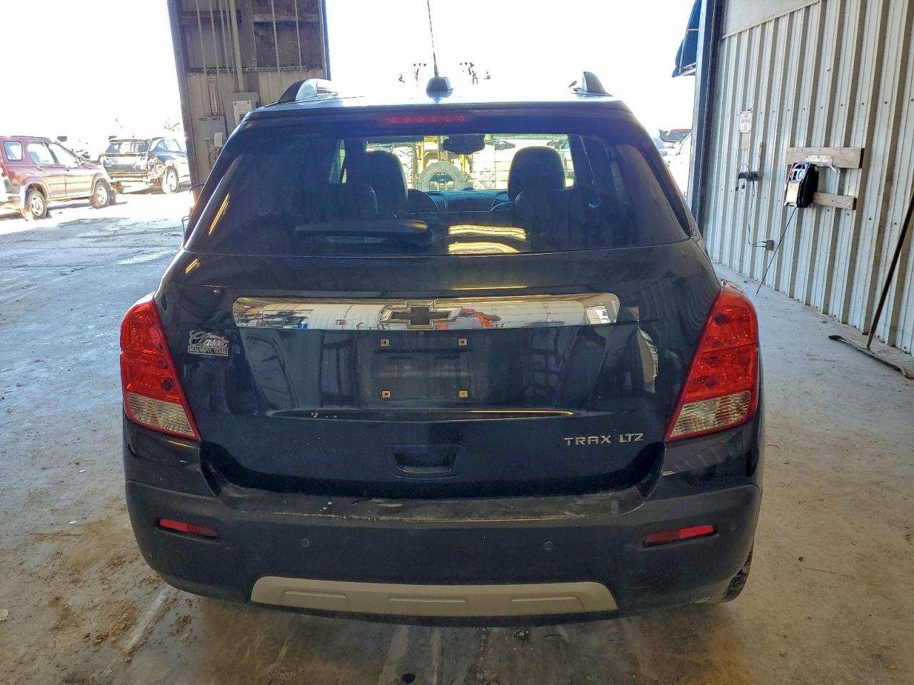 2015 Chevrolet Trax Ltz Black vin: KL7CJNSB9FB100064