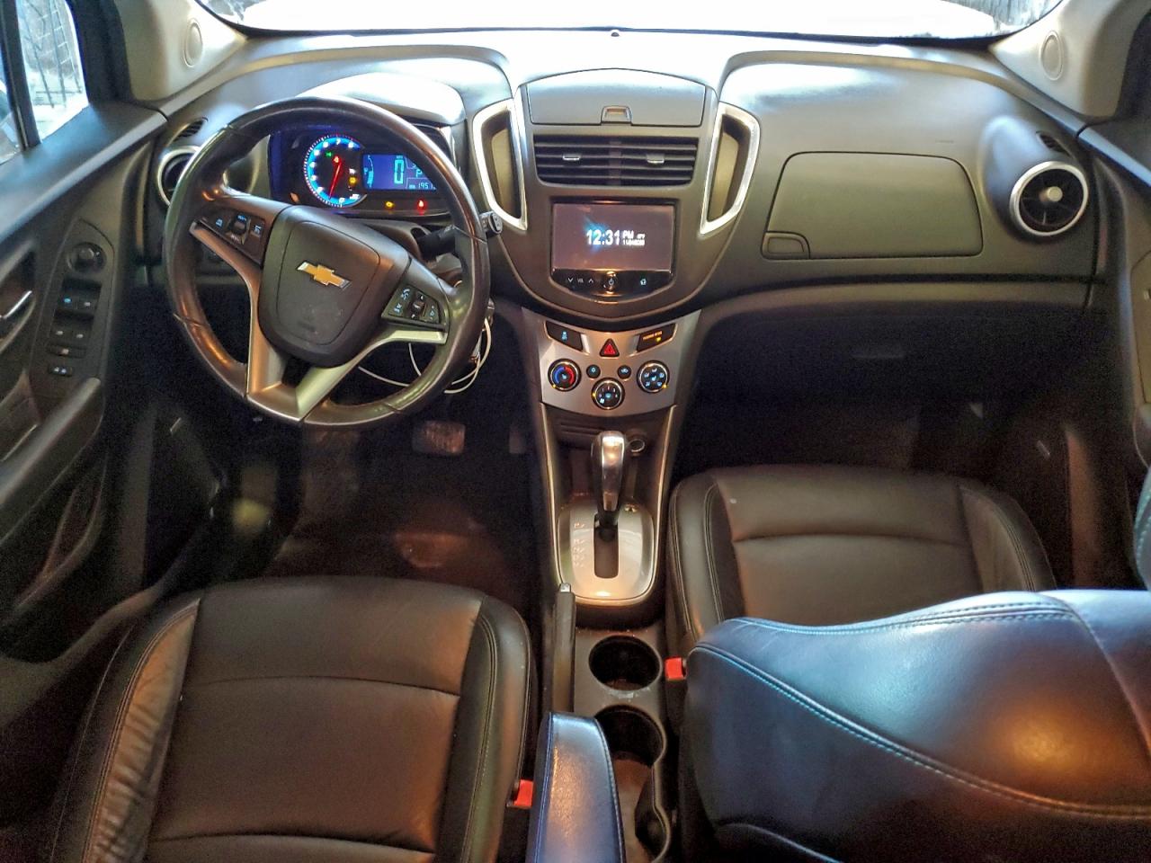 2015 Chevrolet Trax Ltz Black vin: KL7CJNSB9FB100064