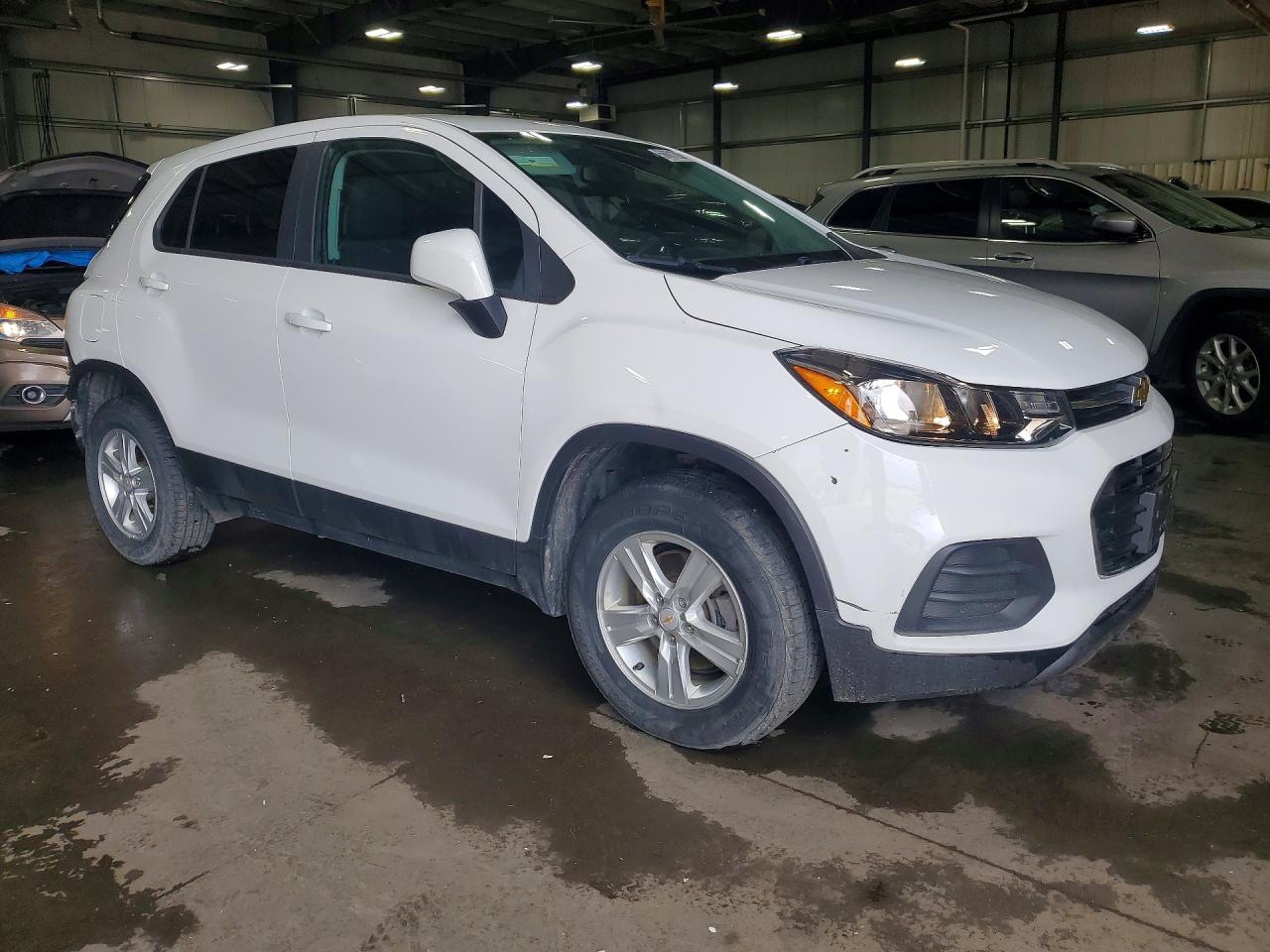 2020 Chevrolet Trax Ls White vin: KL7CJNSB9LB073699