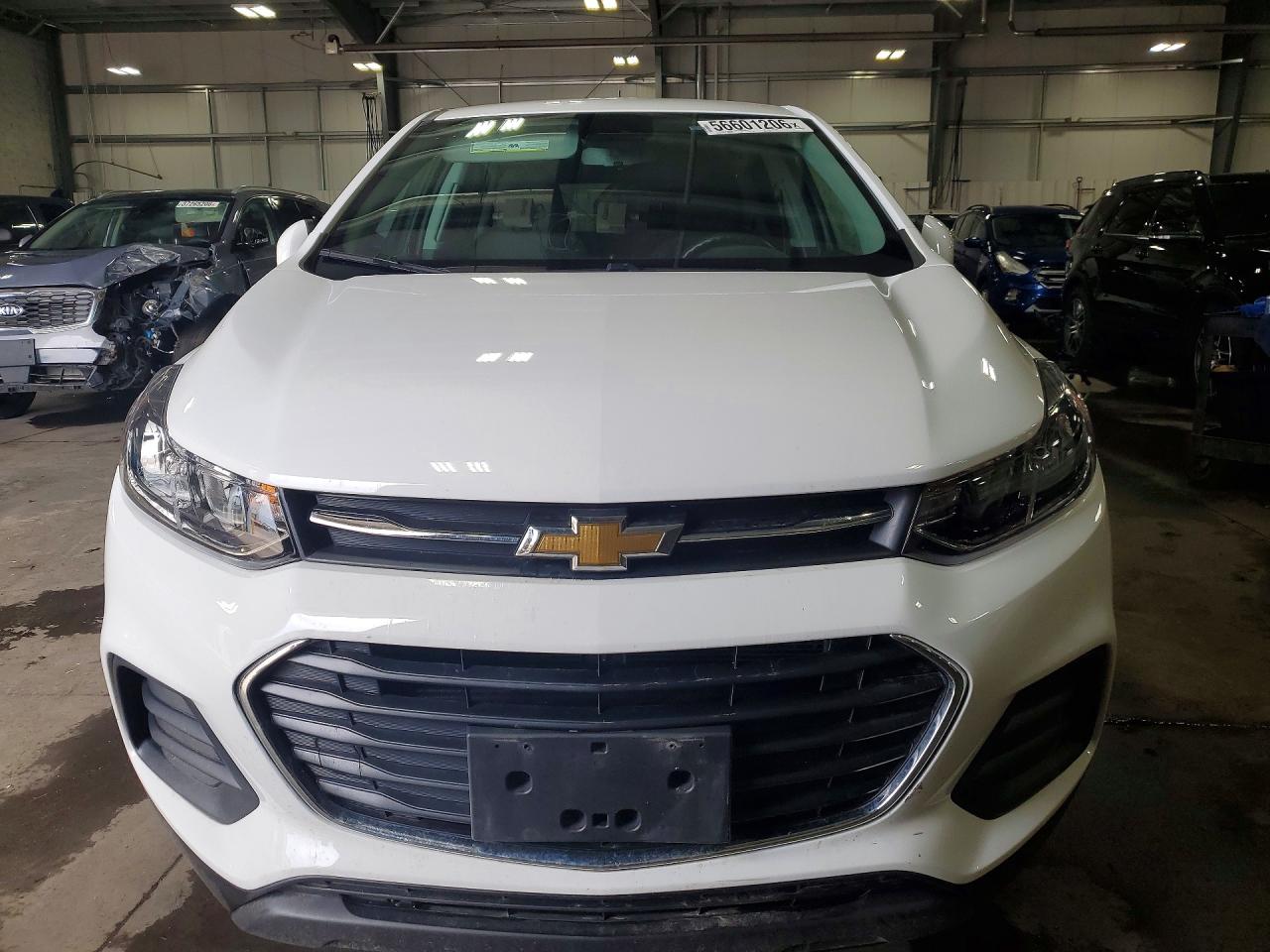 2020 Chevrolet Trax Ls White vin: KL7CJNSB9LB073699