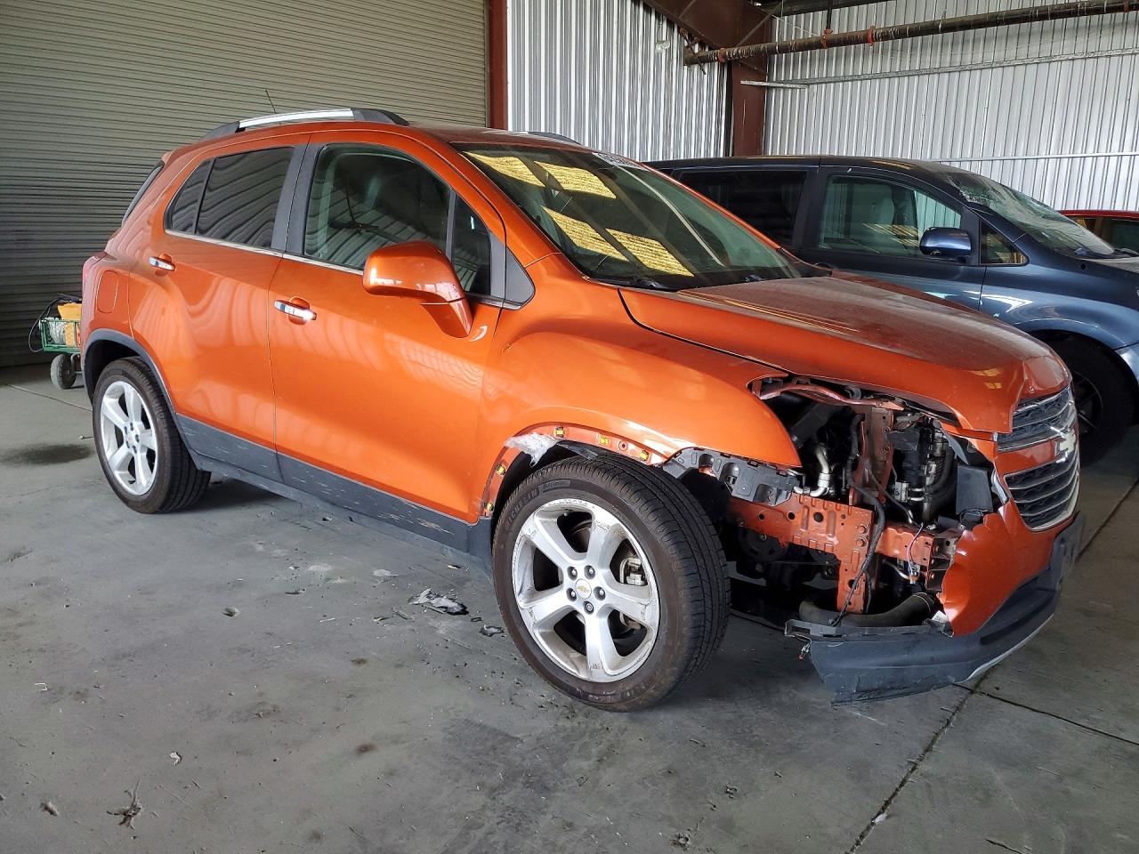 2015 Chevrolet Trax Ltz Оранжевый vin: KL7CJNSBXFB198392
