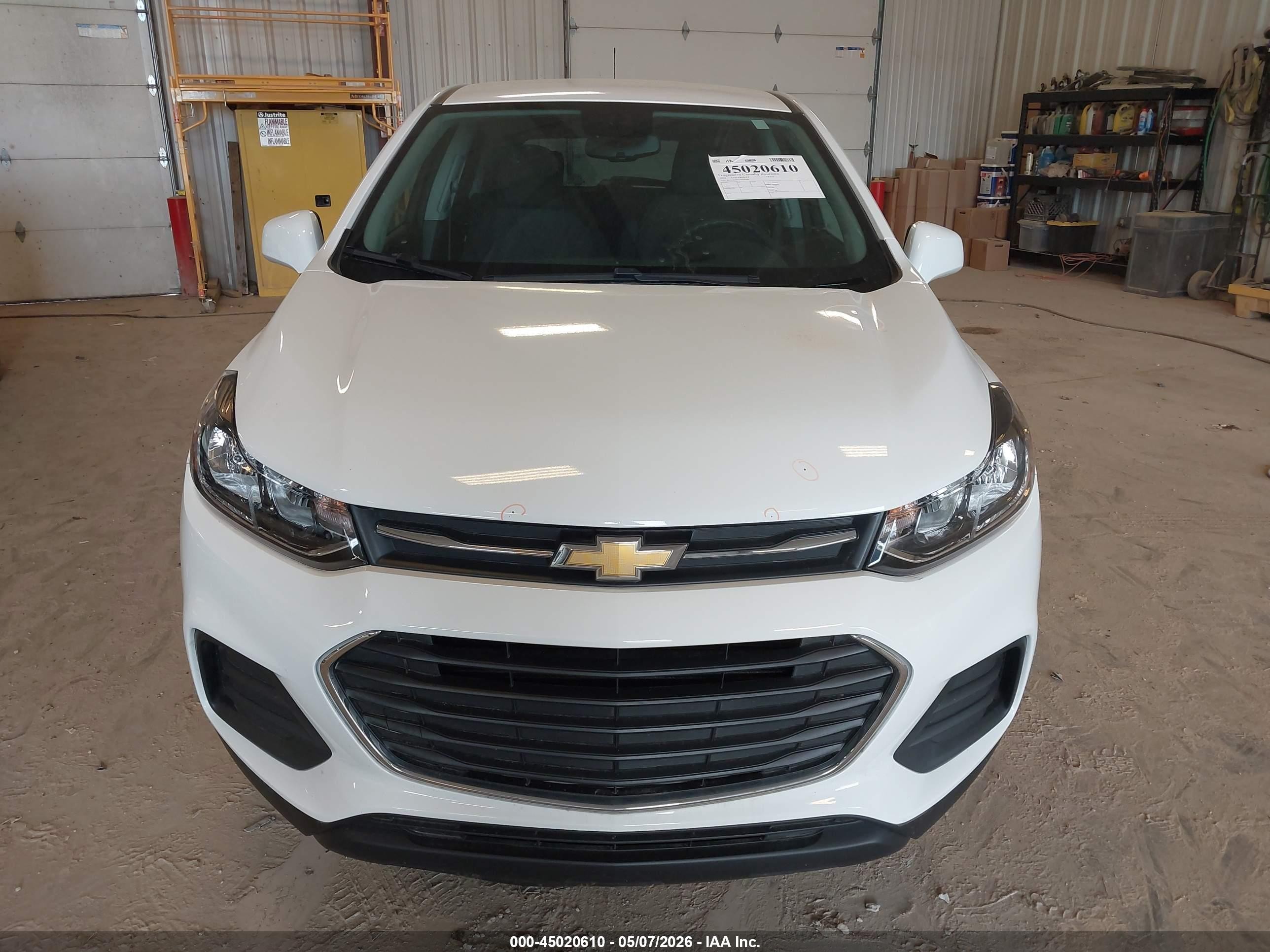 2022 Chevrolet Trax Awd Ls Белый vin: KL7CJNSM6NB549508