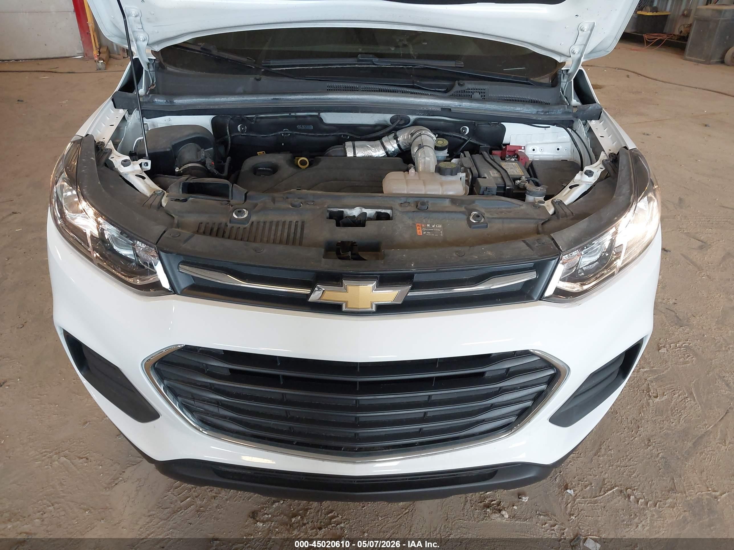 2022 Chevrolet Trax Awd Ls Белый vin: KL7CJNSM6NB549508