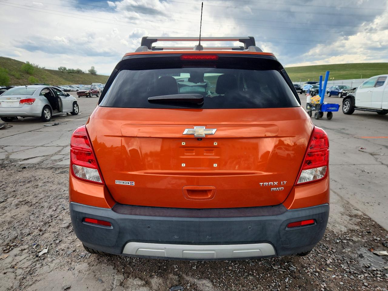 2016 Chevrolet Trax 1lt Orange vin: KL7CJPSB0GB654736