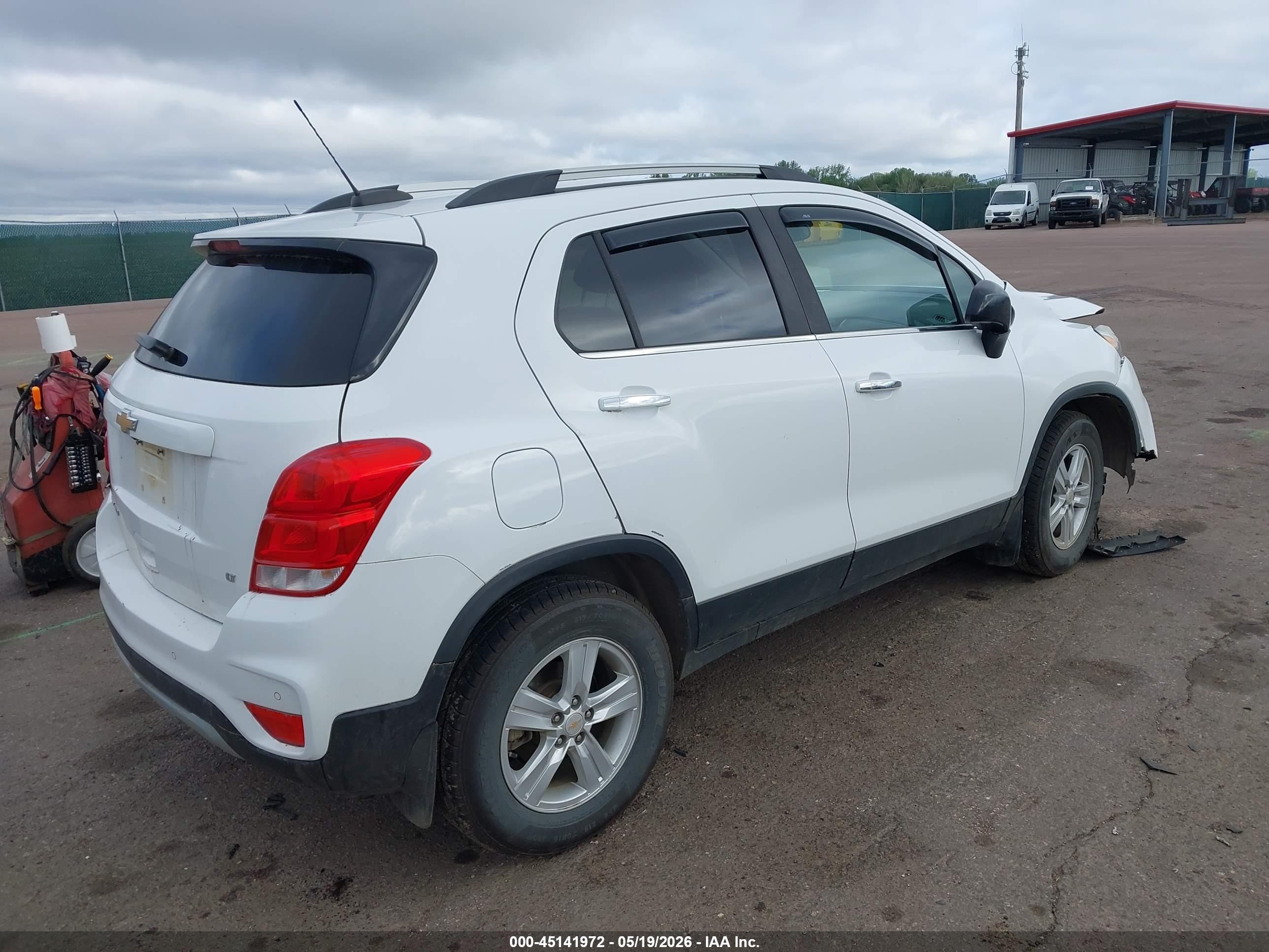 2020 Chevrolet Trax Awd Lt White vin: KL7CJPSB0LB065485