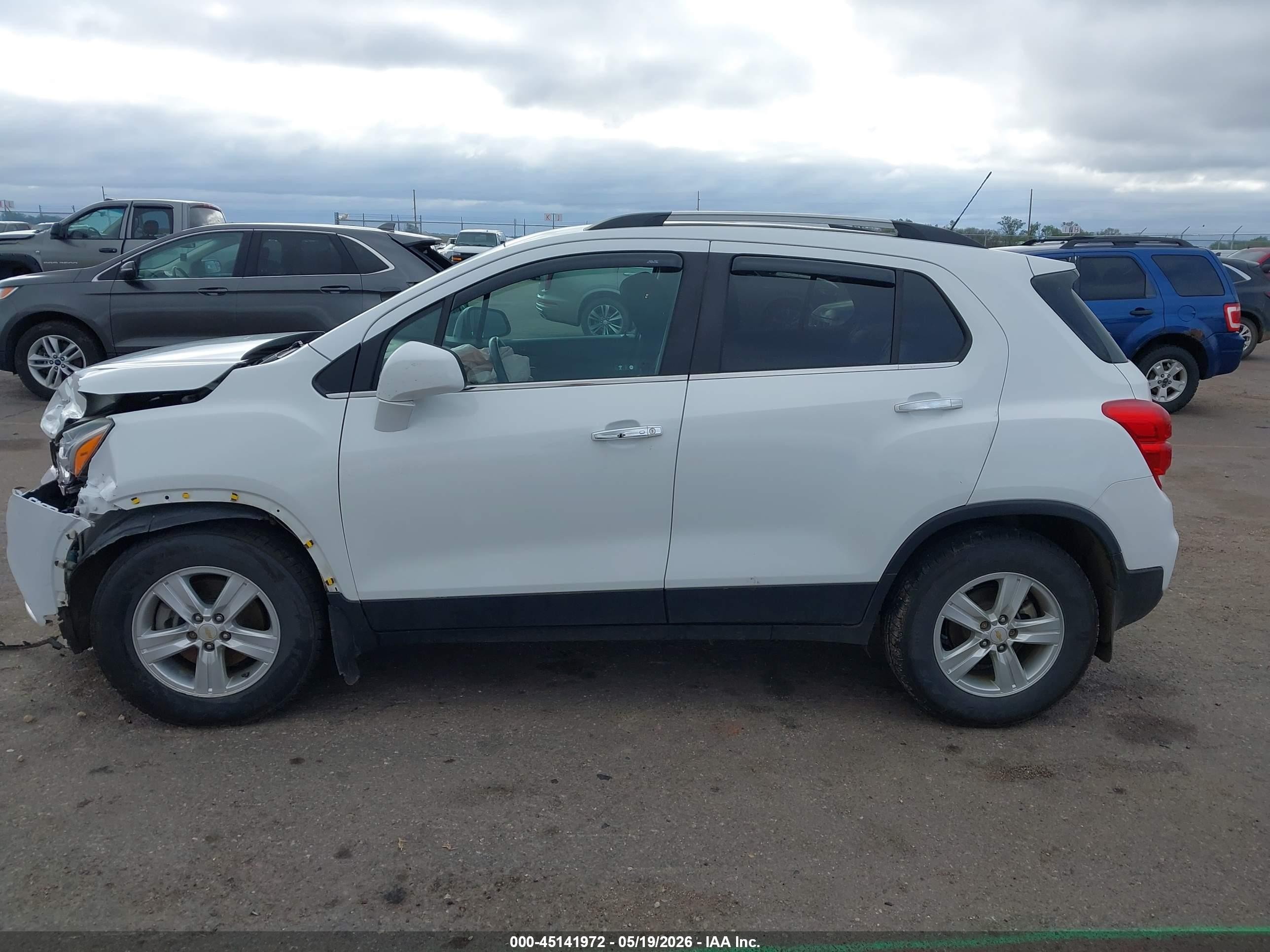 2020 Chevrolet Trax Awd Lt White vin: KL7CJPSB0LB065485