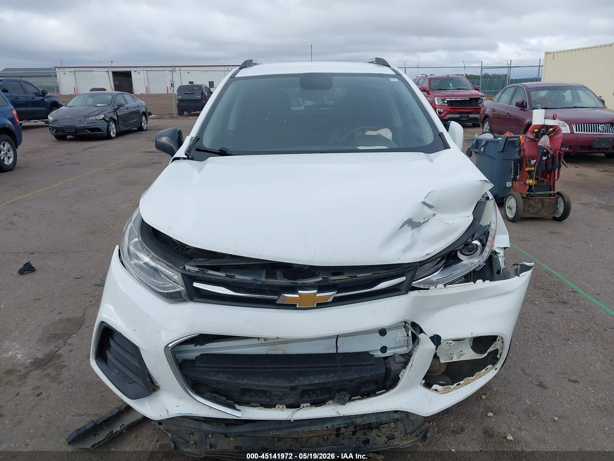 2020 Chevrolet Trax Awd Lt White vin: KL7CJPSB0LB065485