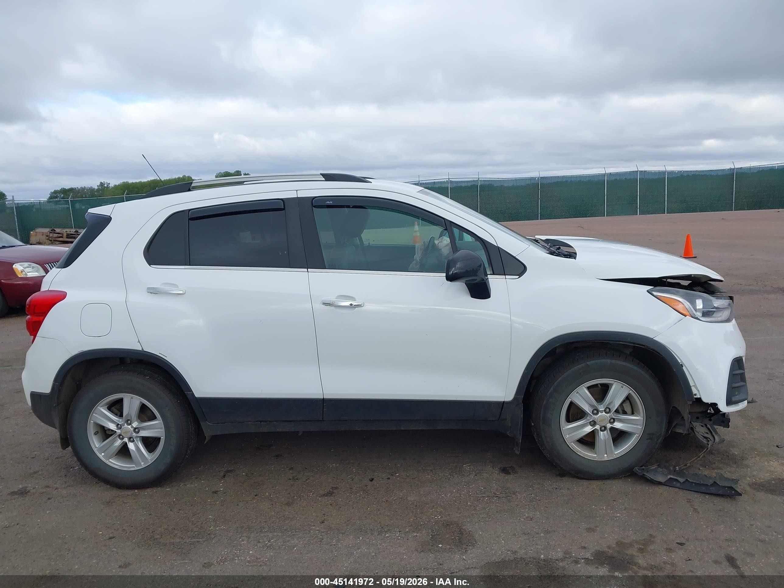 2020 Chevrolet Trax Awd Lt White vin: KL7CJPSB0LB065485