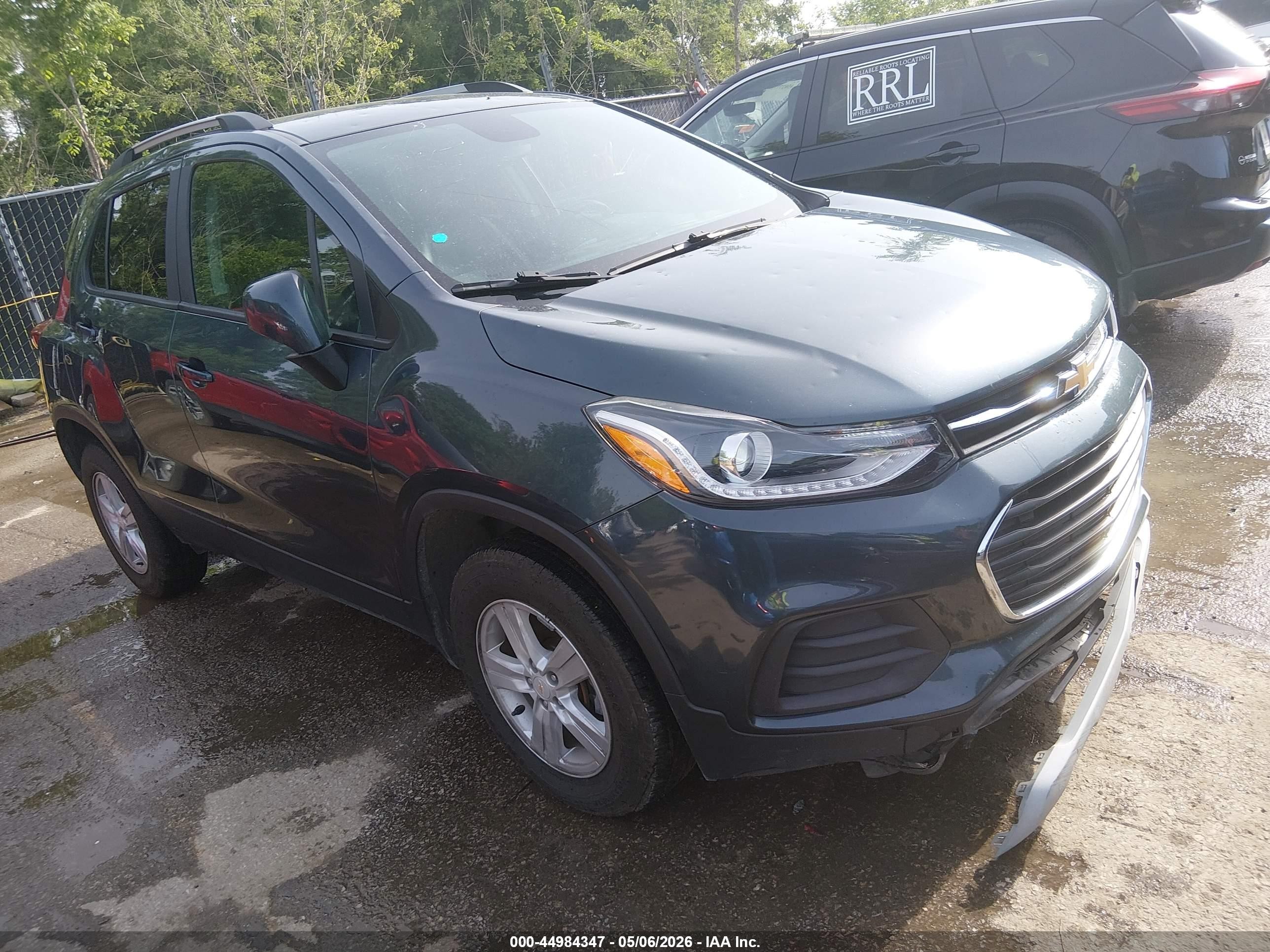 2021 Chevrolet Trax Awd Lt Gray vin: KL7CJPSB0MB322906