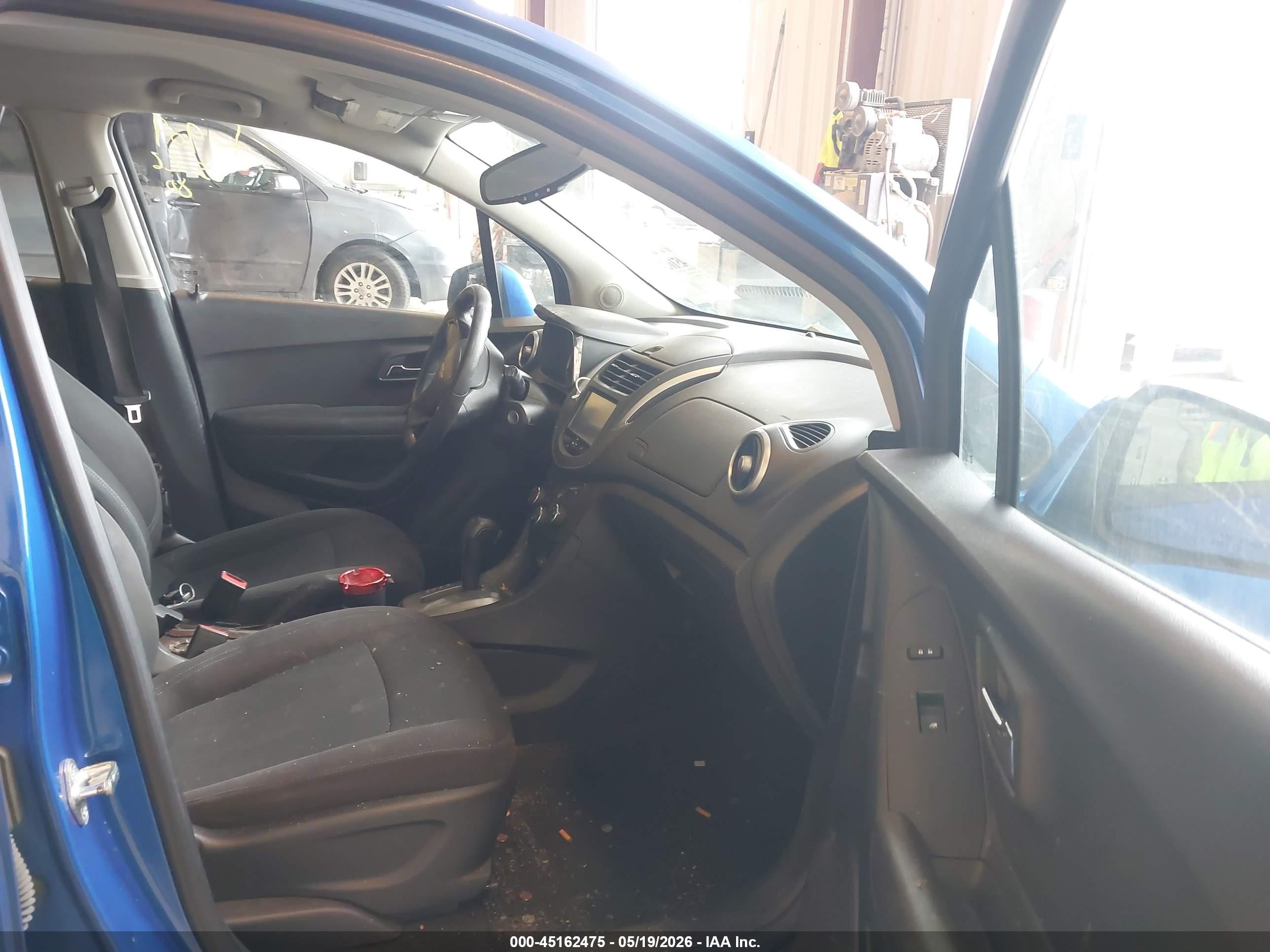 2015 Chevrolet Trax 1ls Blue vin: KL7CJPSB1FB226320