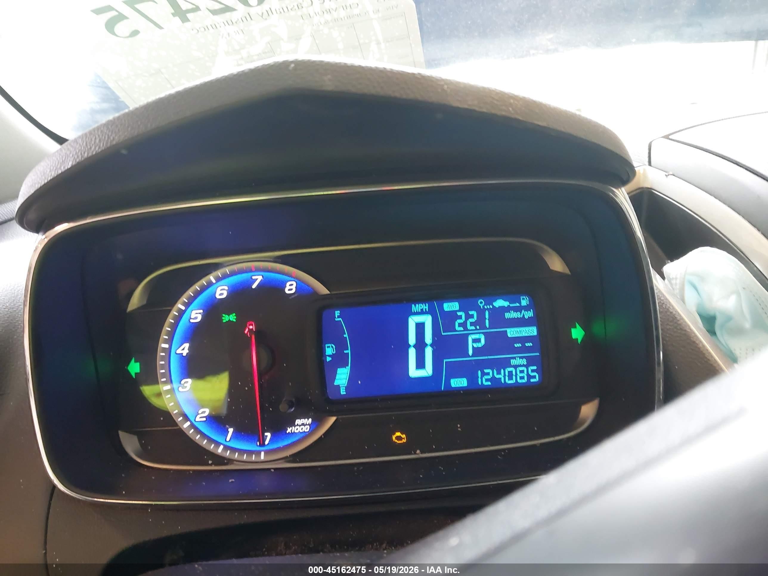 2015 Chevrolet Trax 1ls Blue vin: KL7CJPSB1FB226320