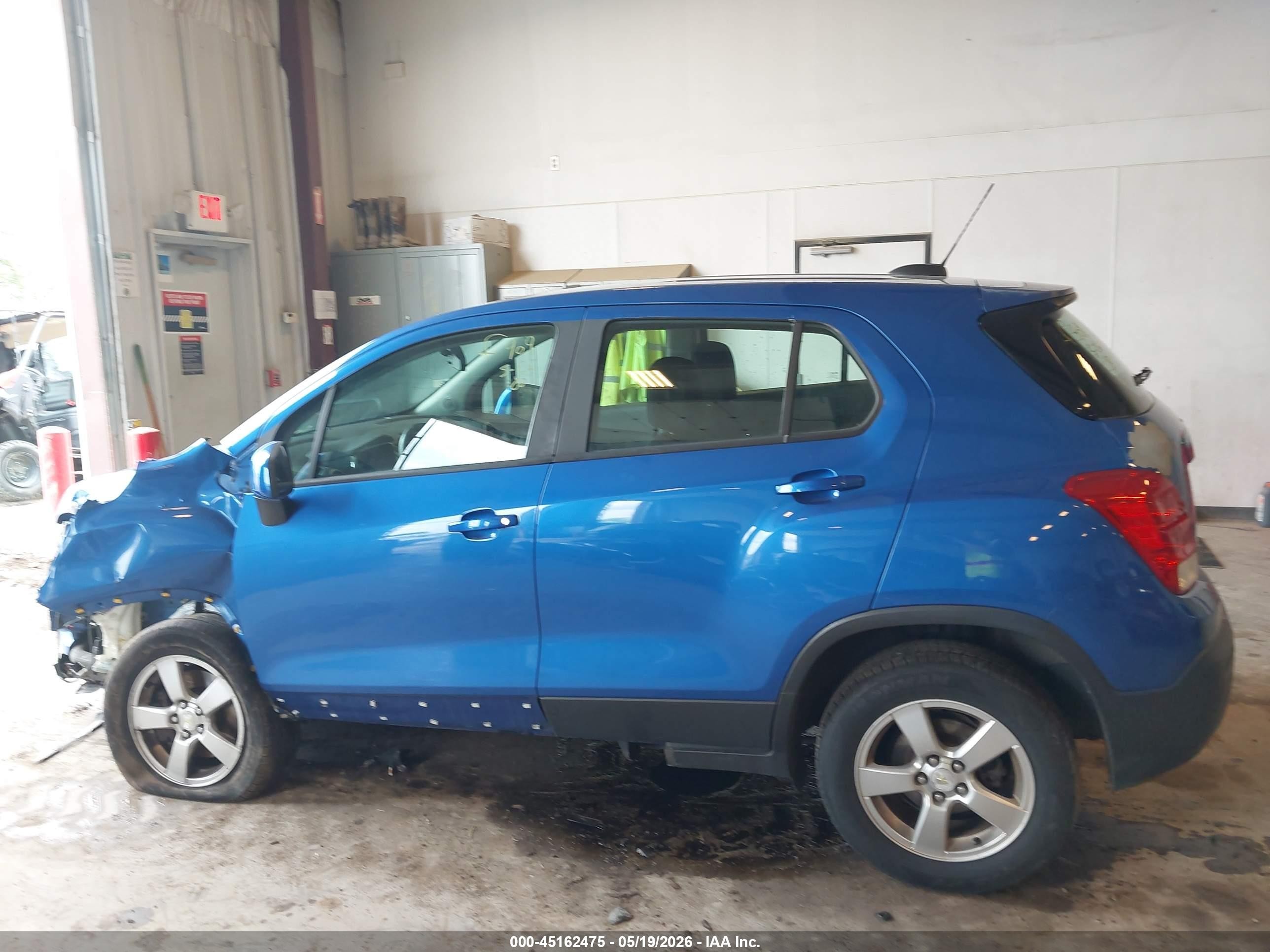 2015 Chevrolet Trax 1ls Blue vin: KL7CJPSB1FB226320
