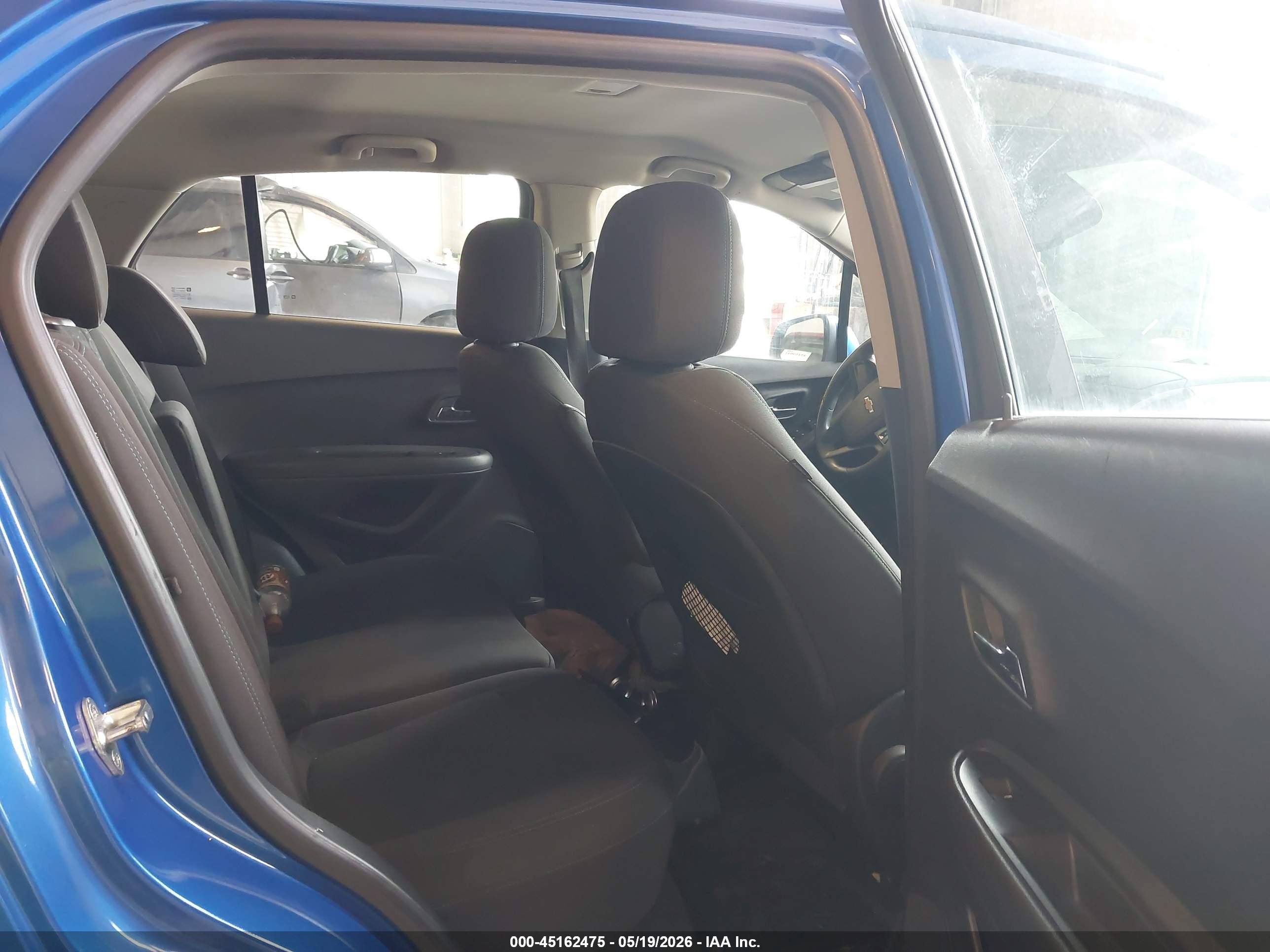 2015 Chevrolet Trax 1ls Blue vin: KL7CJPSB1FB226320