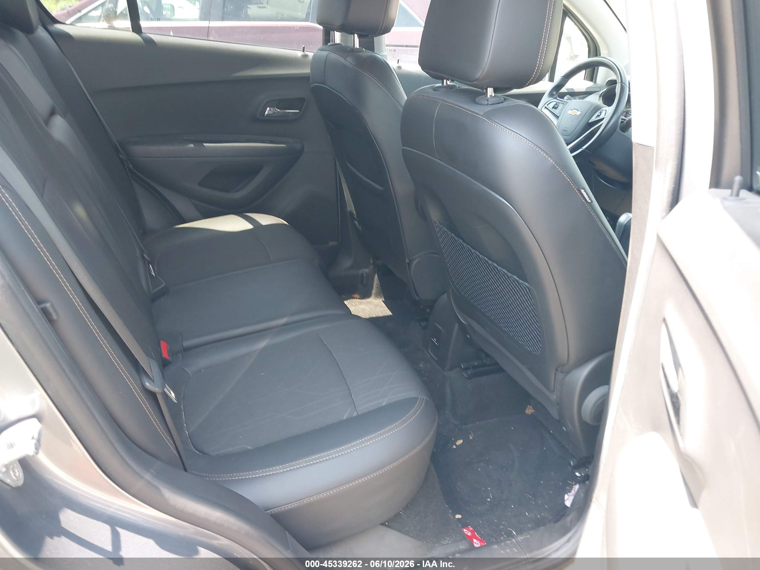 2019 Chevrolet Trax Lt Серый vin: KL7CJPSB1KB785098