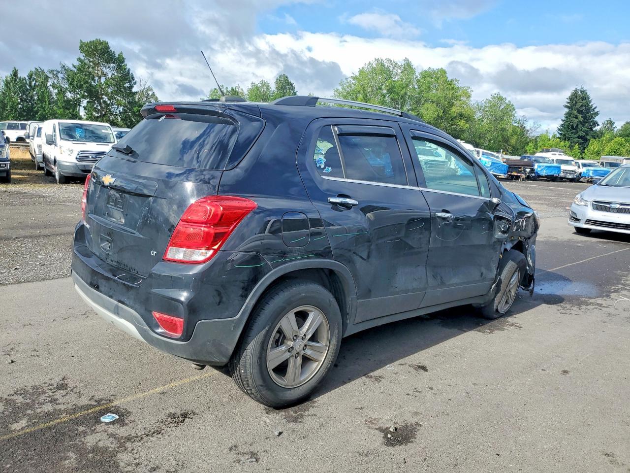 2019 Chevrolet Trax 1lt Black vin: KL7CJPSB1KB844487