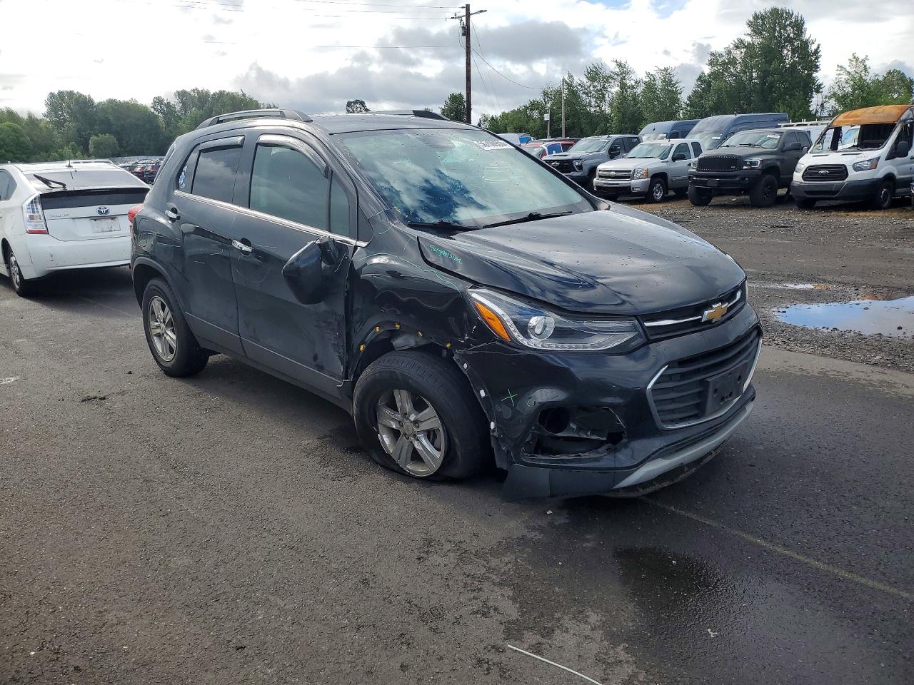 2019 Chevrolet Trax 1lt Black vin: KL7CJPSB1KB844487
