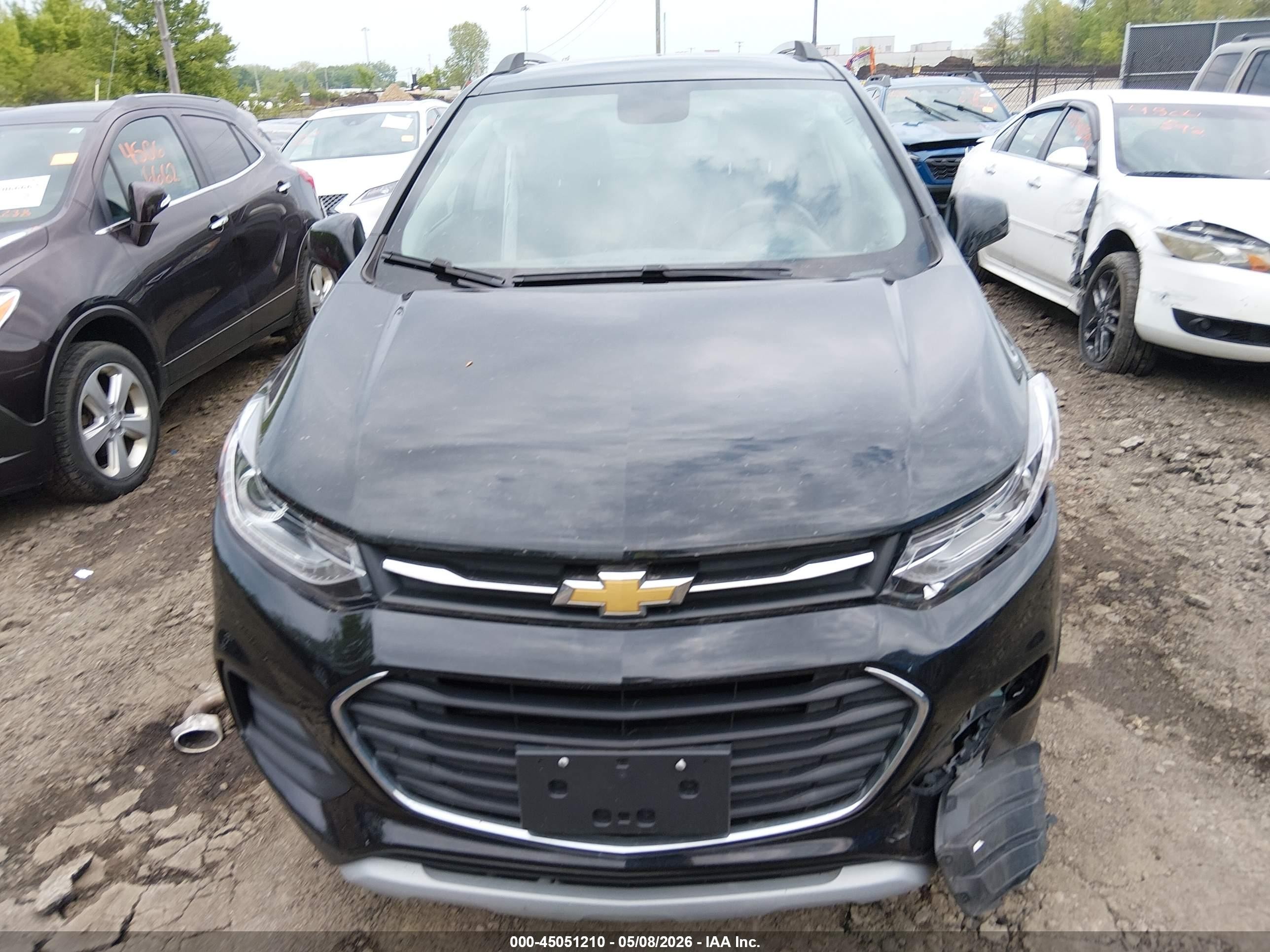 2020 Chevrolet Trax Awd Lt Black vin: KL7CJPSB1LB034052