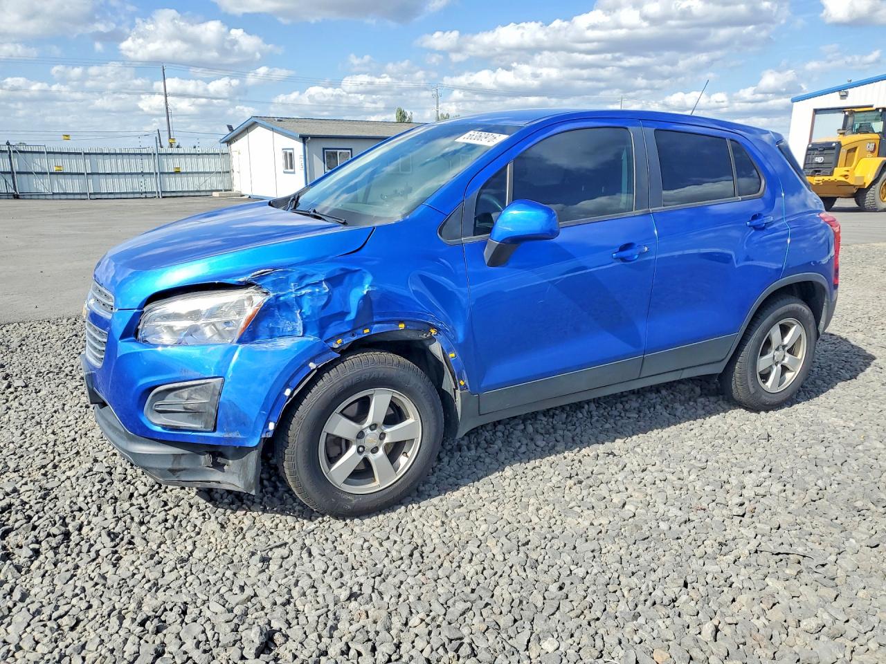 2015 Chevrolet Trax 1ls Blue vin: KL7CJPSB2FB083068