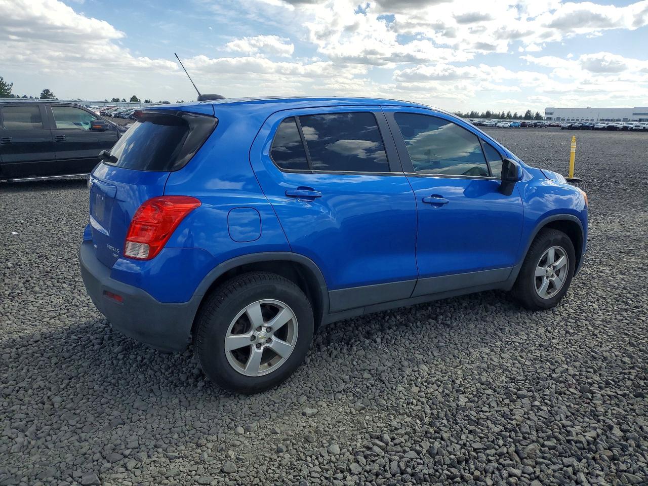 2015 Chevrolet Trax 1ls Blue vin: KL7CJPSB2FB083068