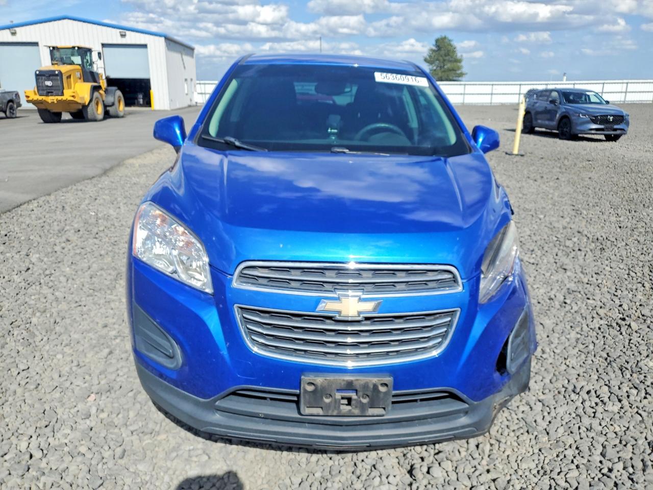 2015 Chevrolet Trax 1ls Blue vin: KL7CJPSB2FB083068