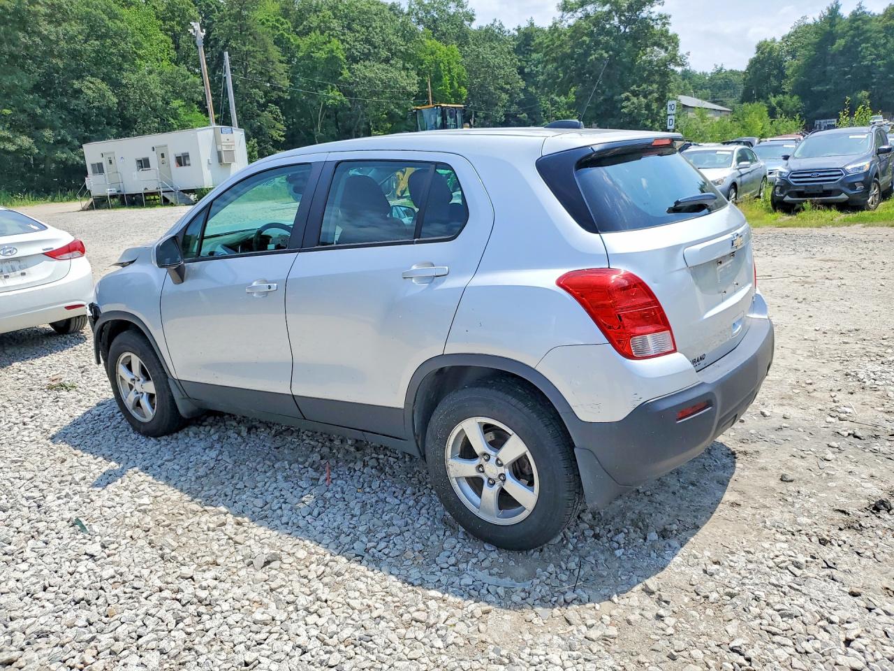 2015 Chevrolet Trax 1ls Silver vin: KL7CJPSB2FB105506