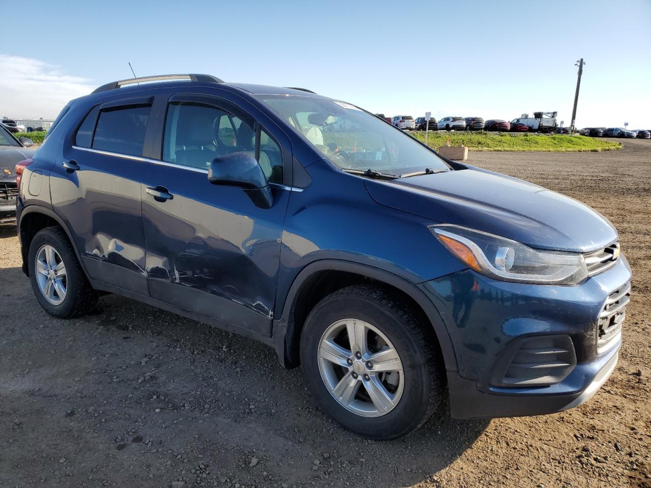 2020 Chevrolet Trax 1lt Blue vin: KL7CJPSB2LB337373