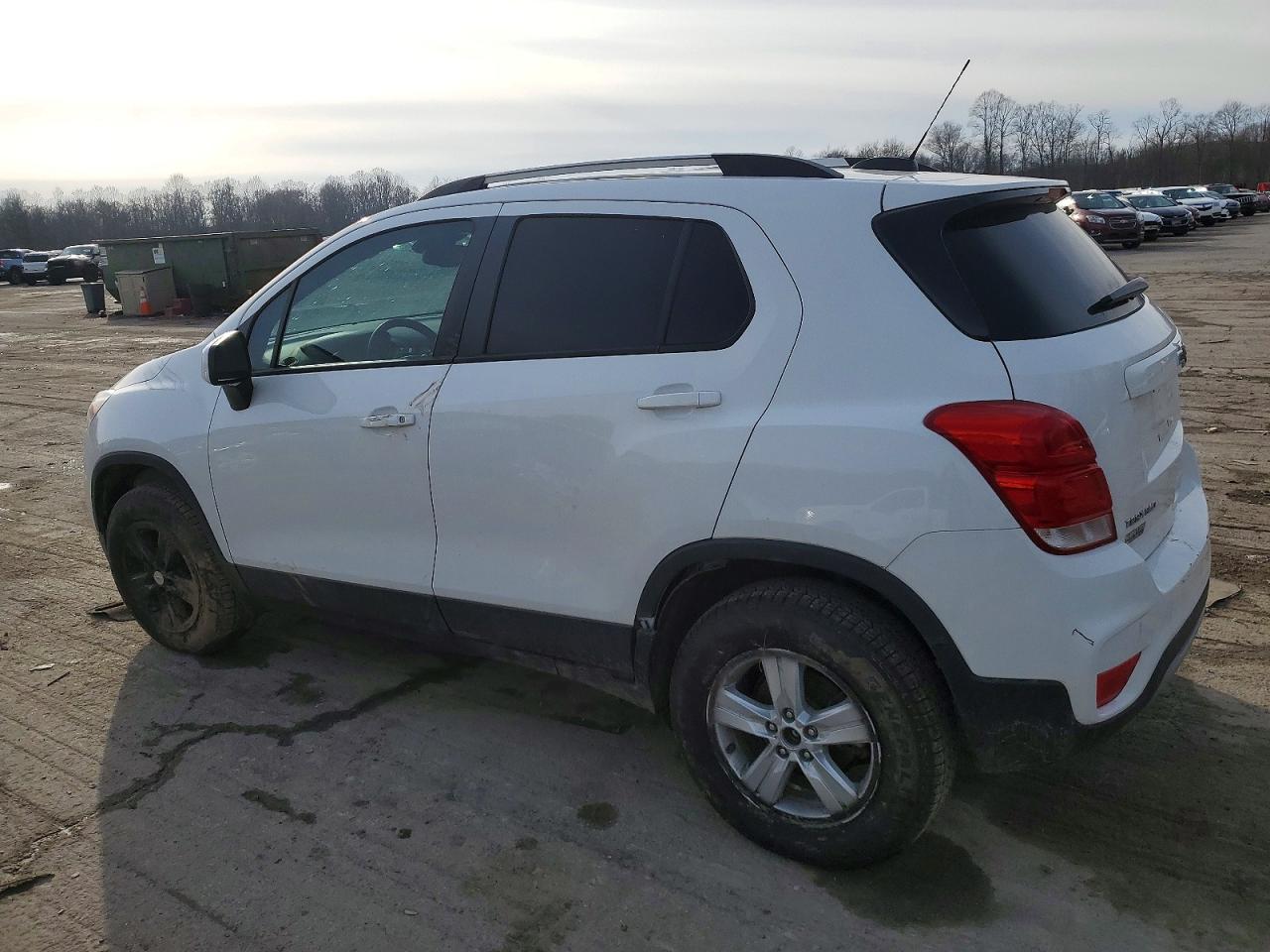 2021 Chevrolet Trax 1lt White vin: KL7CJPSB2MB320817