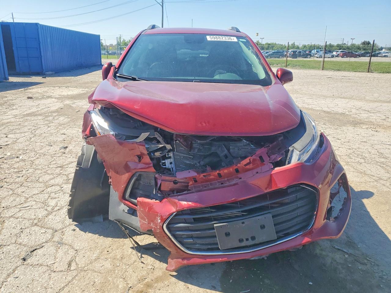 2021 Chevrolet Trax 1lt Maroon vin: KL7CJPSB2MB356734