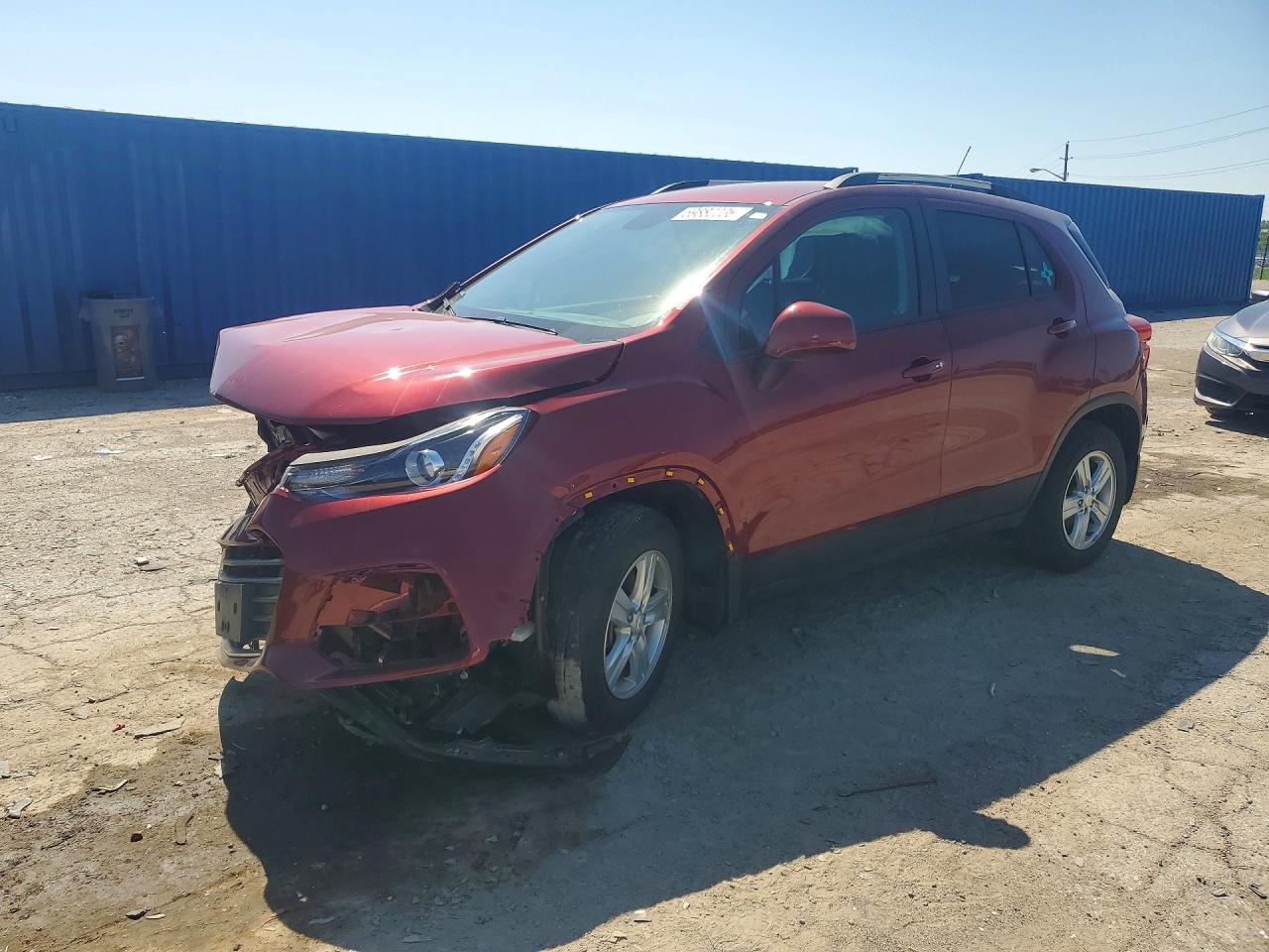 2021 Chevrolet Trax 1lt Maroon vin: KL7CJPSB2MB356734