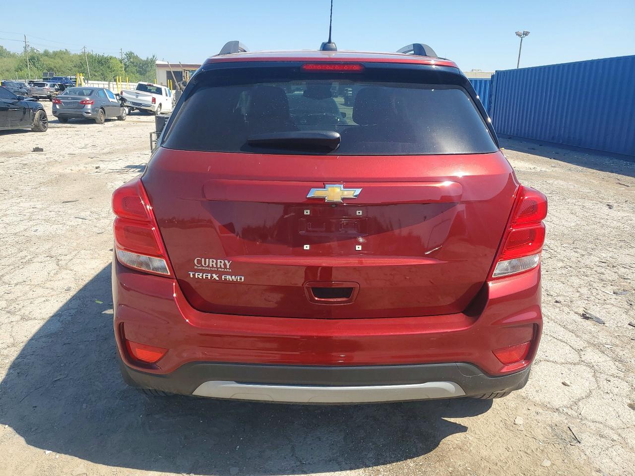 2021 Chevrolet Trax 1lt Maroon vin: KL7CJPSB2MB356734